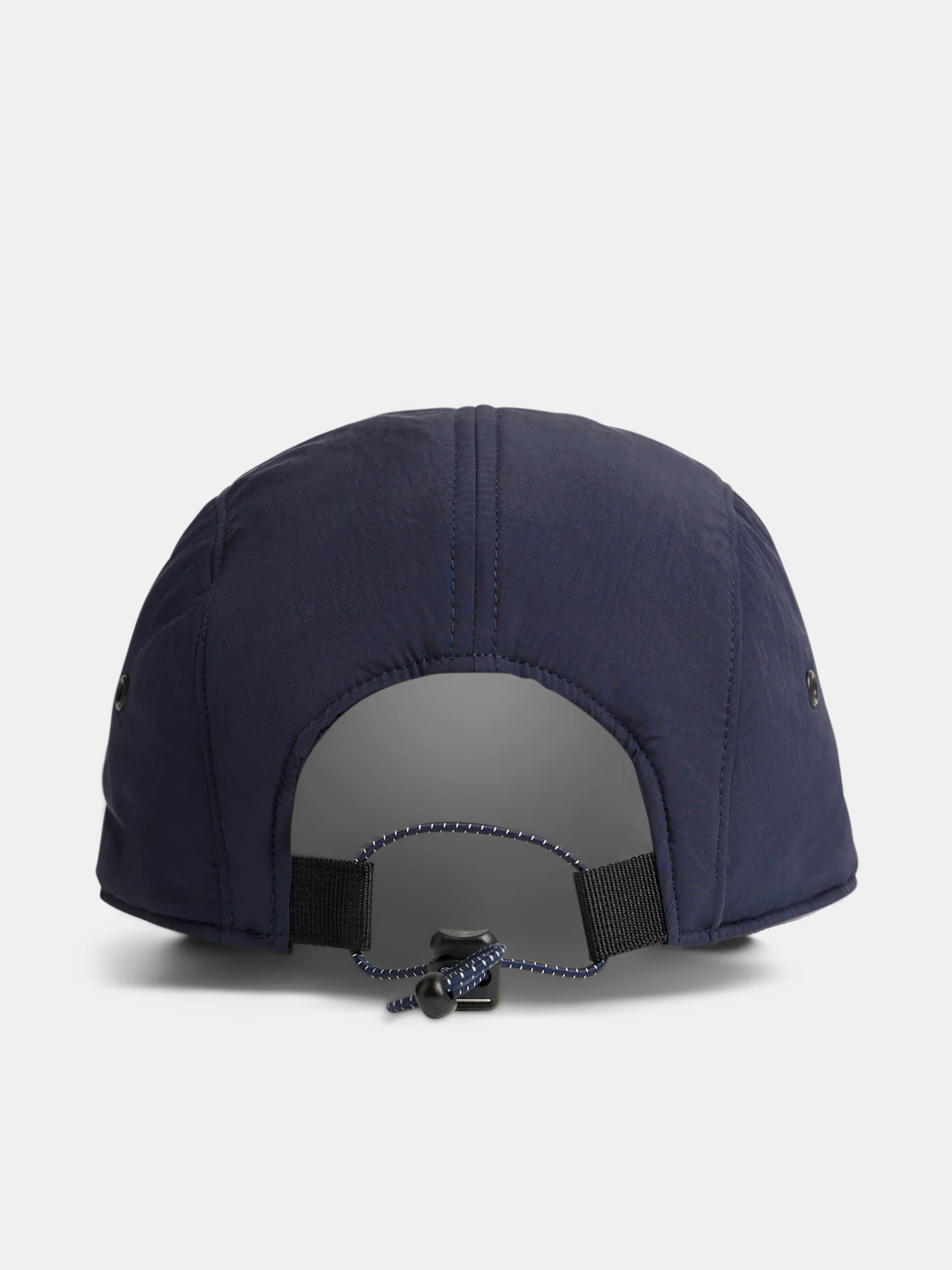 5 Panel Padded Nylon Cap / JL Navy - Image 2