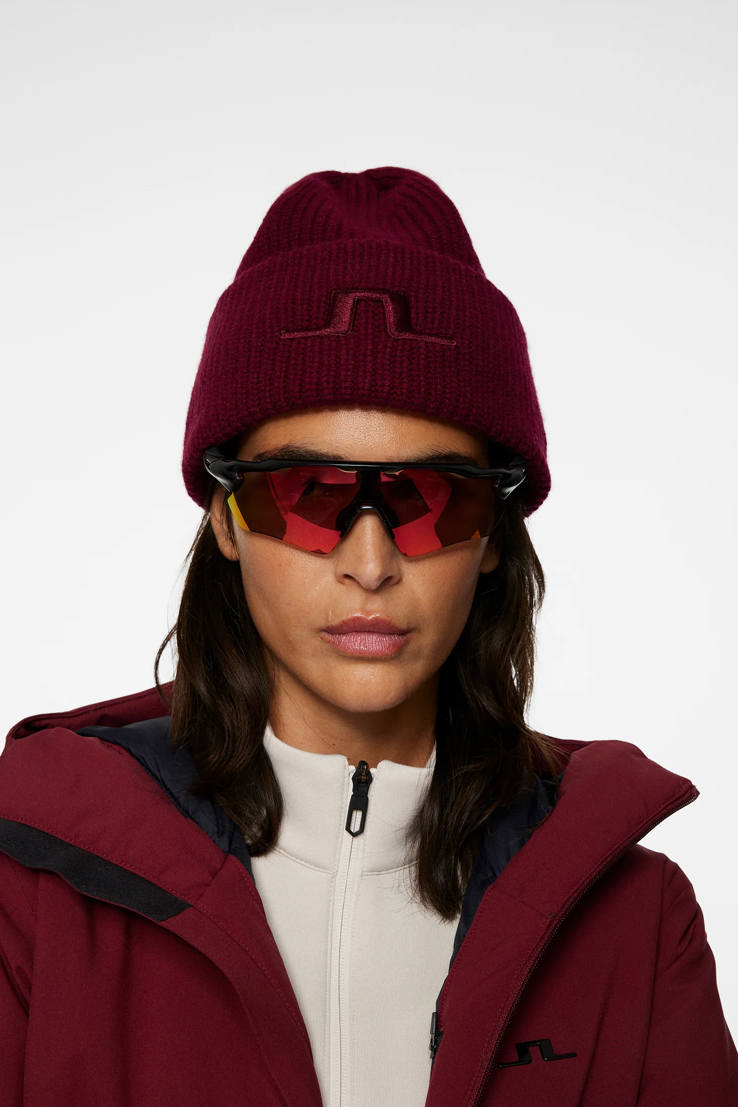 Abby Beanie / Cabernet - Image 3
