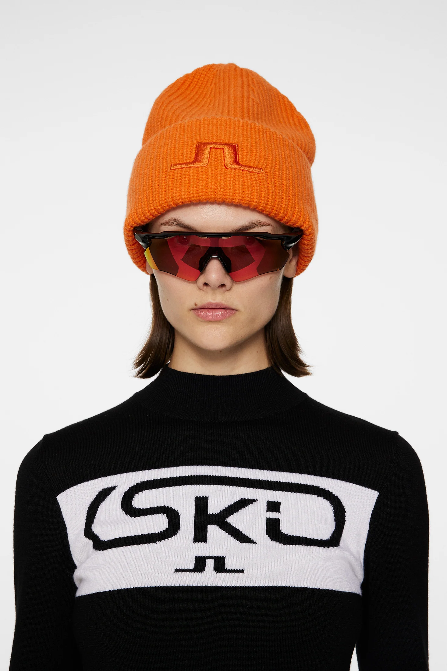 Abby Beanie / Persimmon Orange - Image 3