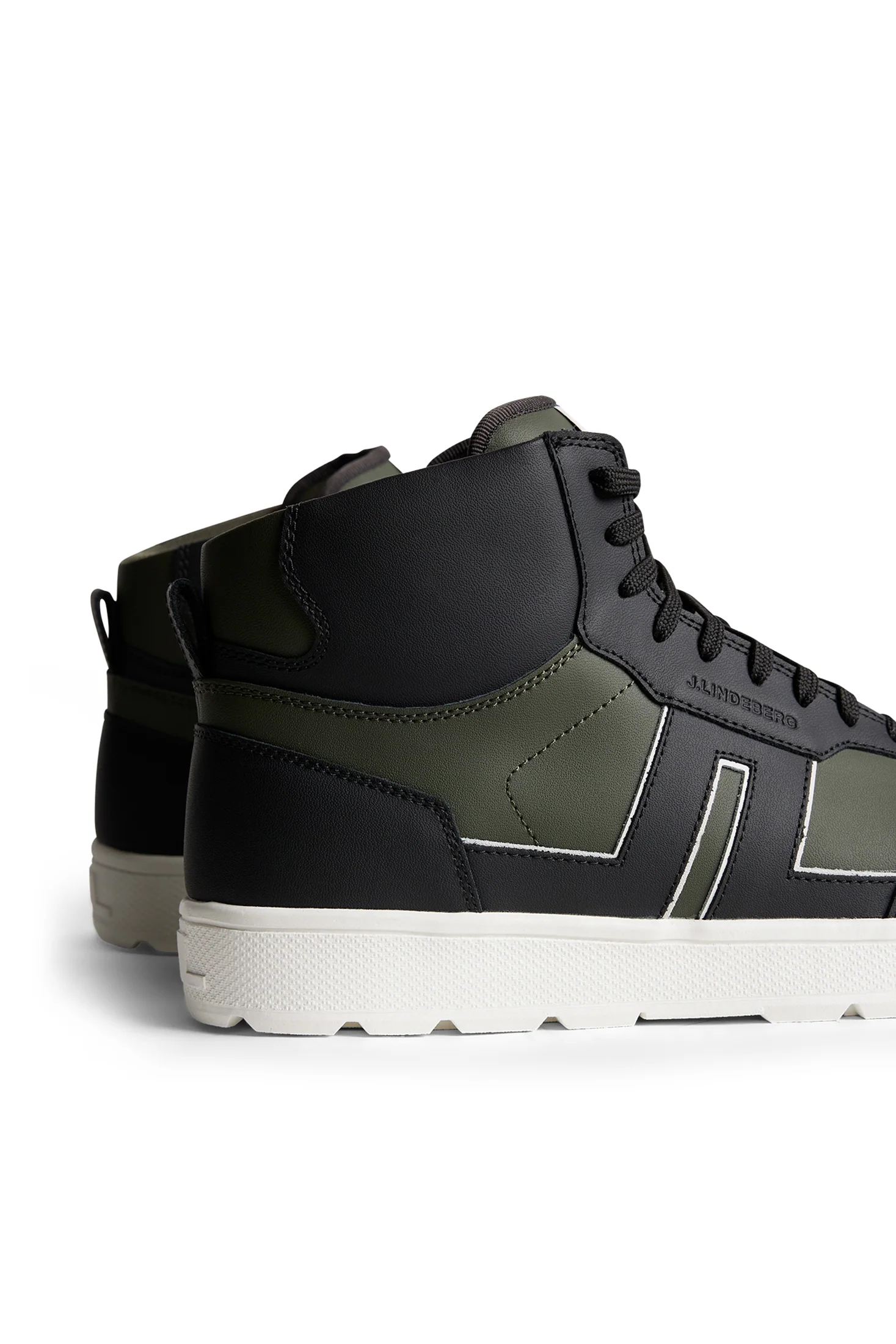 Ace High-Top Golf Sneaker / Forest Green - Image 6