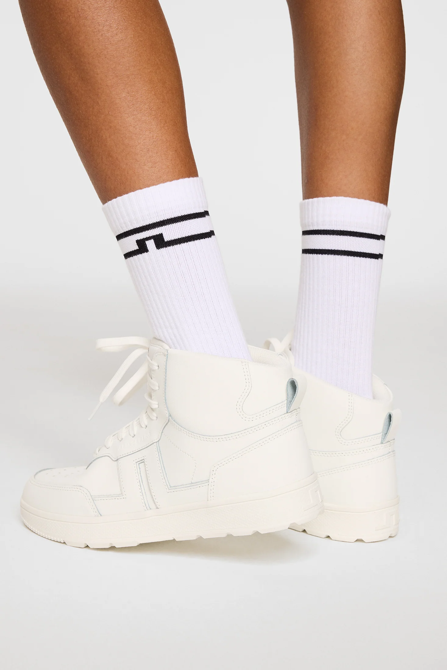 Ace High-Top Golf Sneaker W / White - Image 6