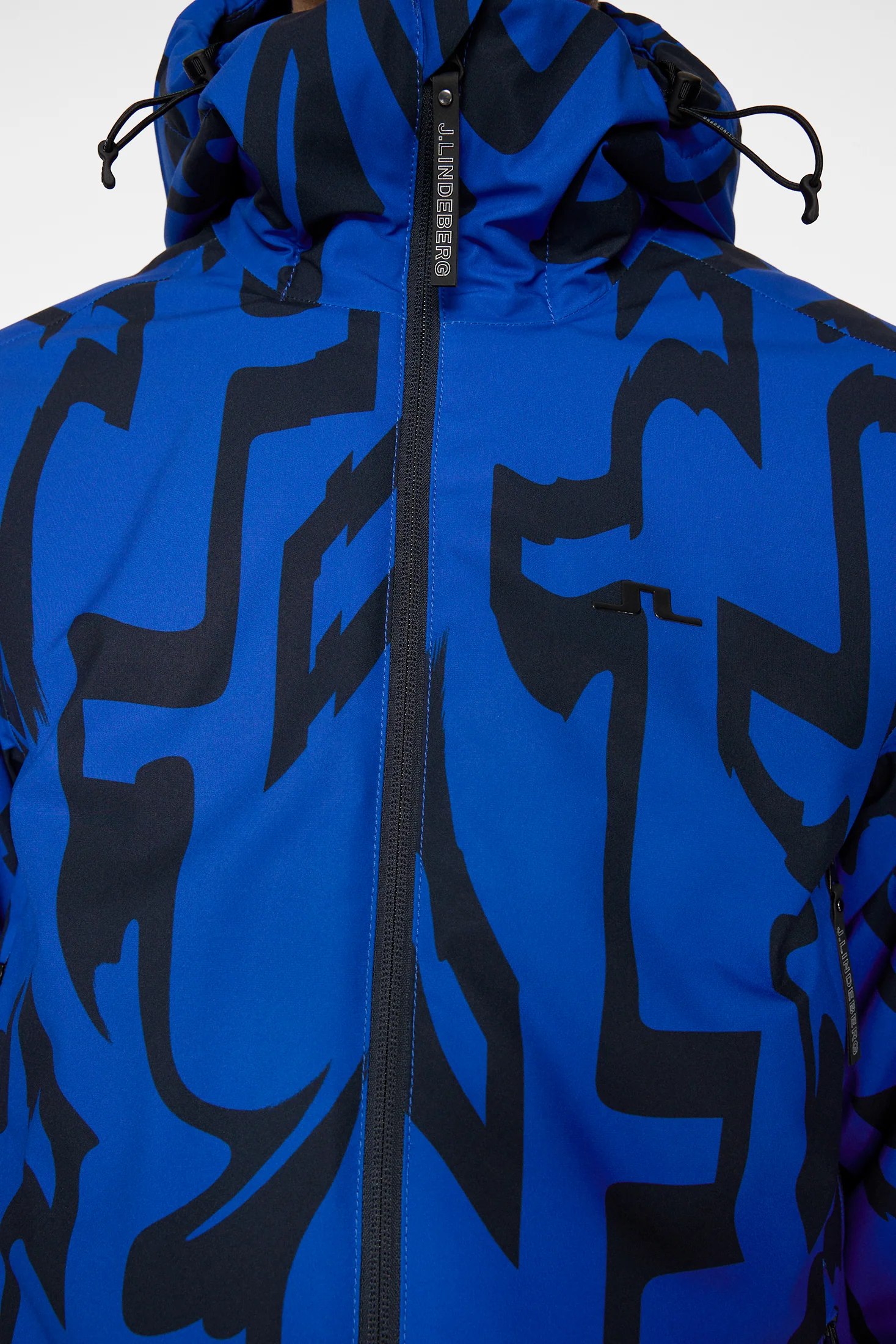 Ace Jacket Printed / Glitch Bridge Blue - Image 6