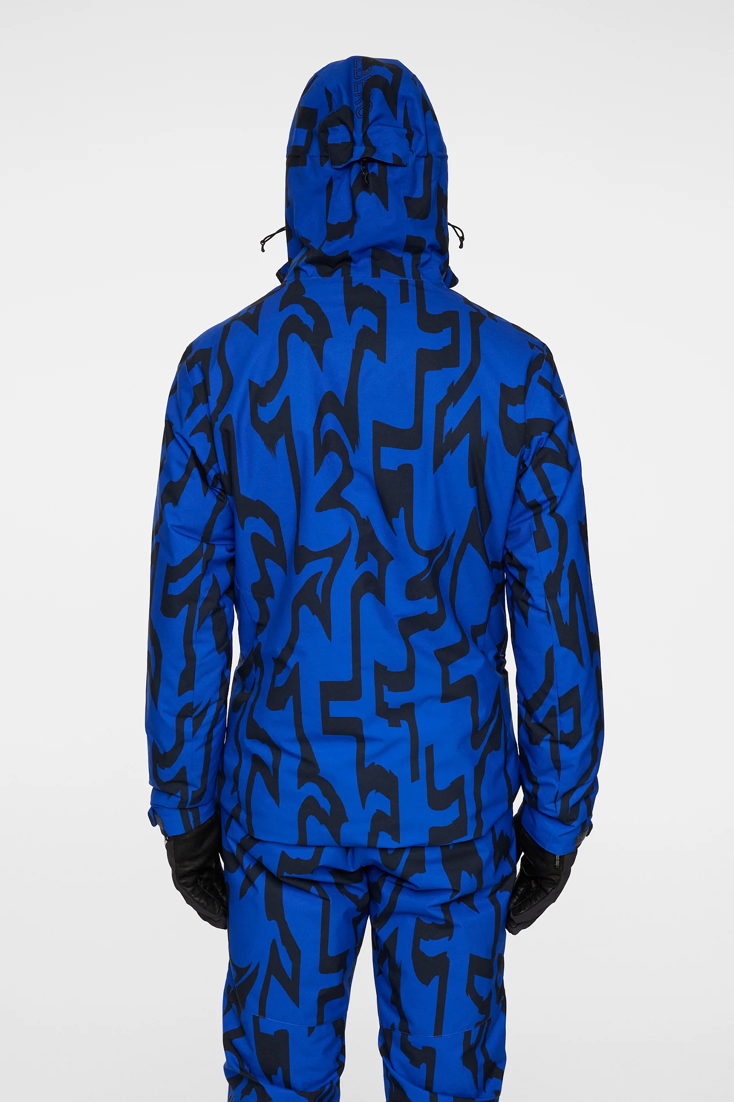 Ace Jacket Printed / Glitch Bridge Blue - Image 7
