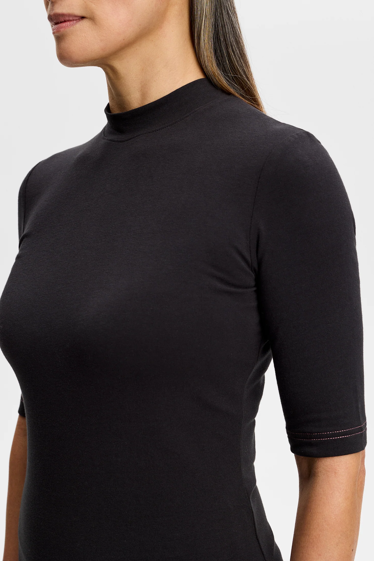 Acer Mock T-Shirt / Black - Image 5