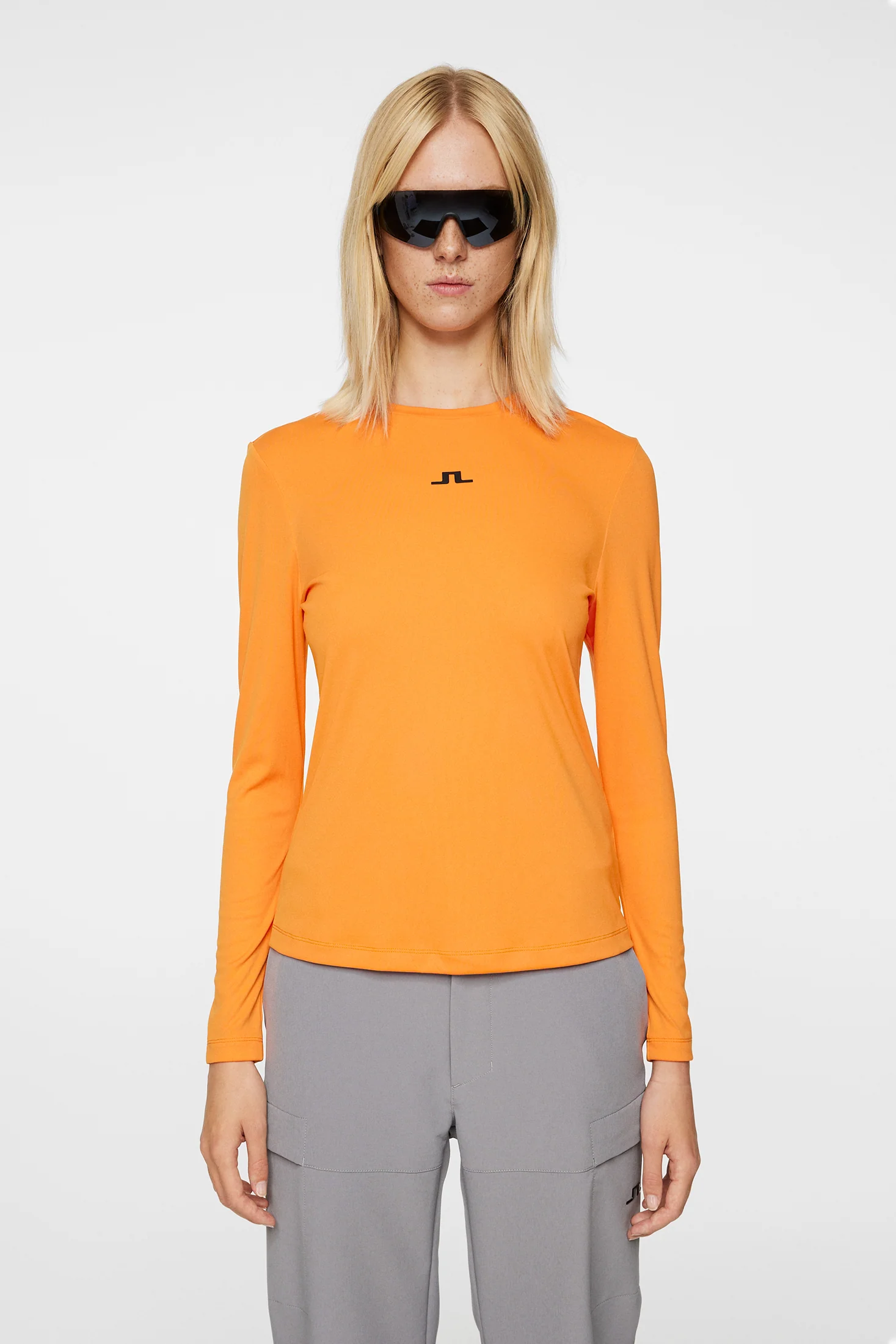 Ada LS T-shirt / Persimmon Orange - Image 2