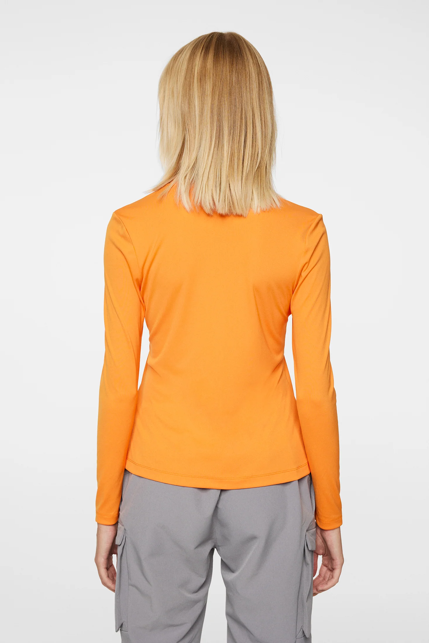 Ada LS T-shirt / Persimmon Orange - Image 3