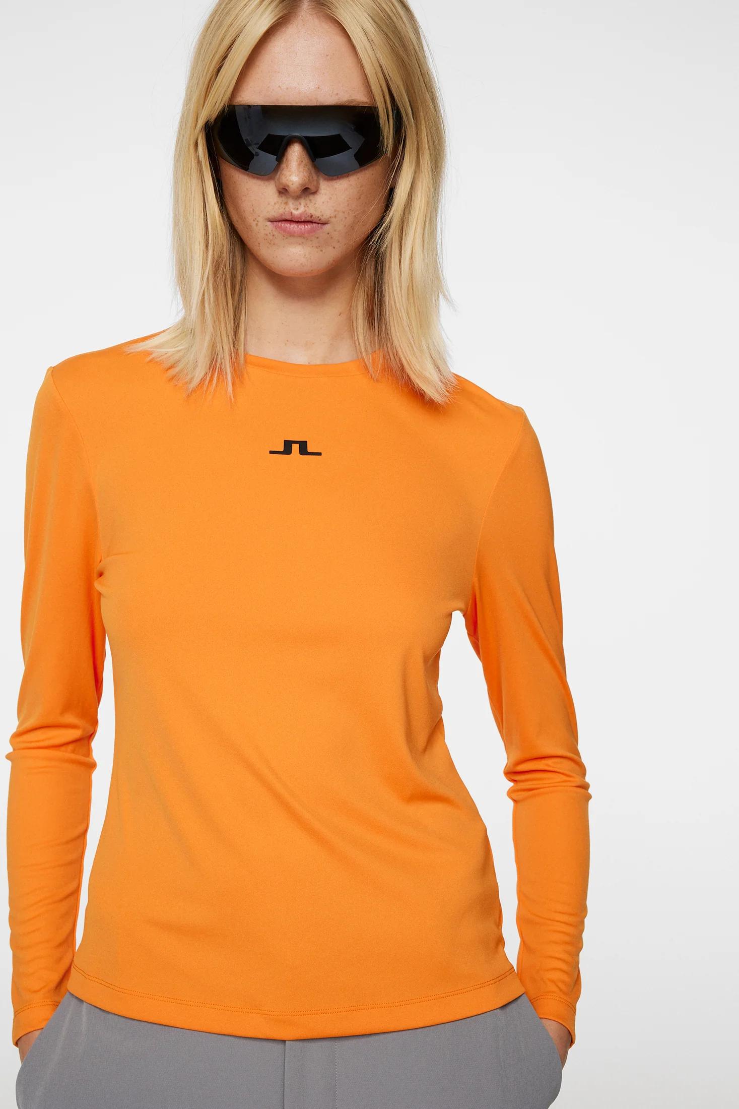 Ada LS T-shirt / Persimmon Orange - Image 5