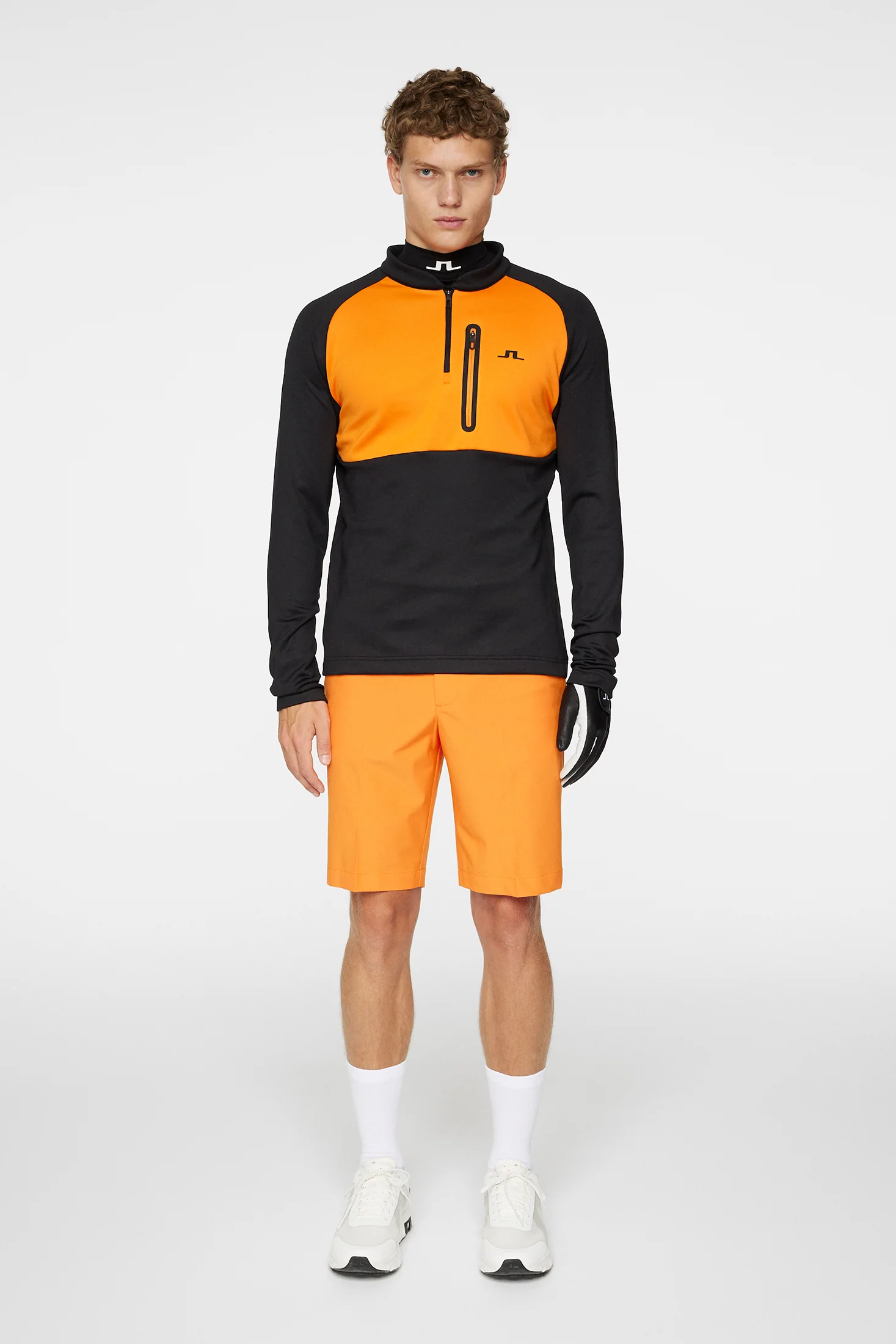 Adam Quarter Zip Mid Layer / Black - Image 4