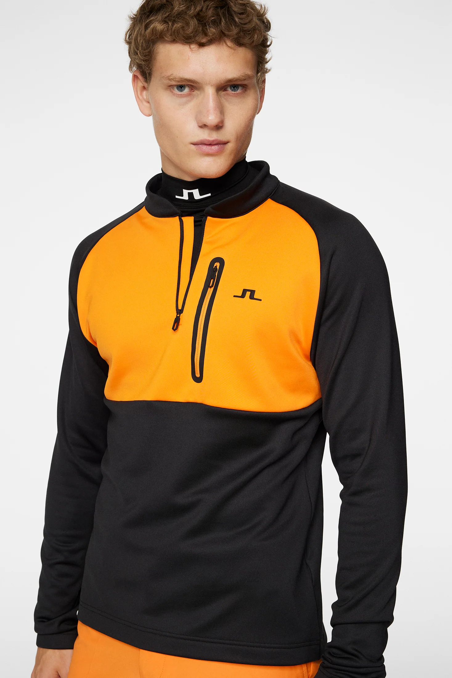 Adam Quarter Zip Mid Layer / Black - Image 5