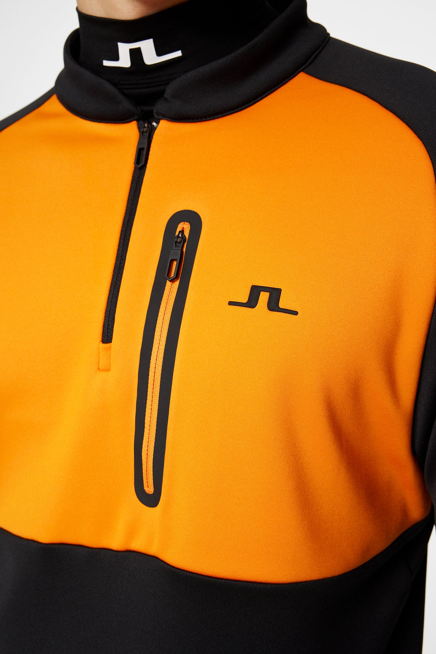 Adam Quarter Zip Mid Layer / Black - Image 6