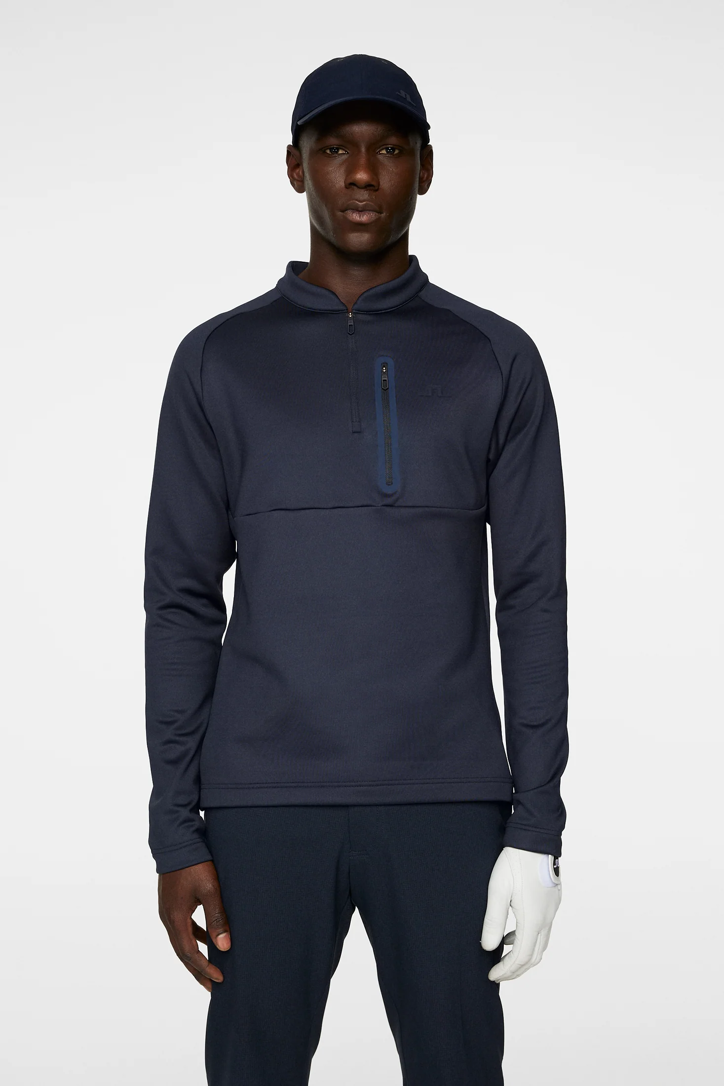 Adam Quarter Zip Mid Layer / JL Navy - Image 2
