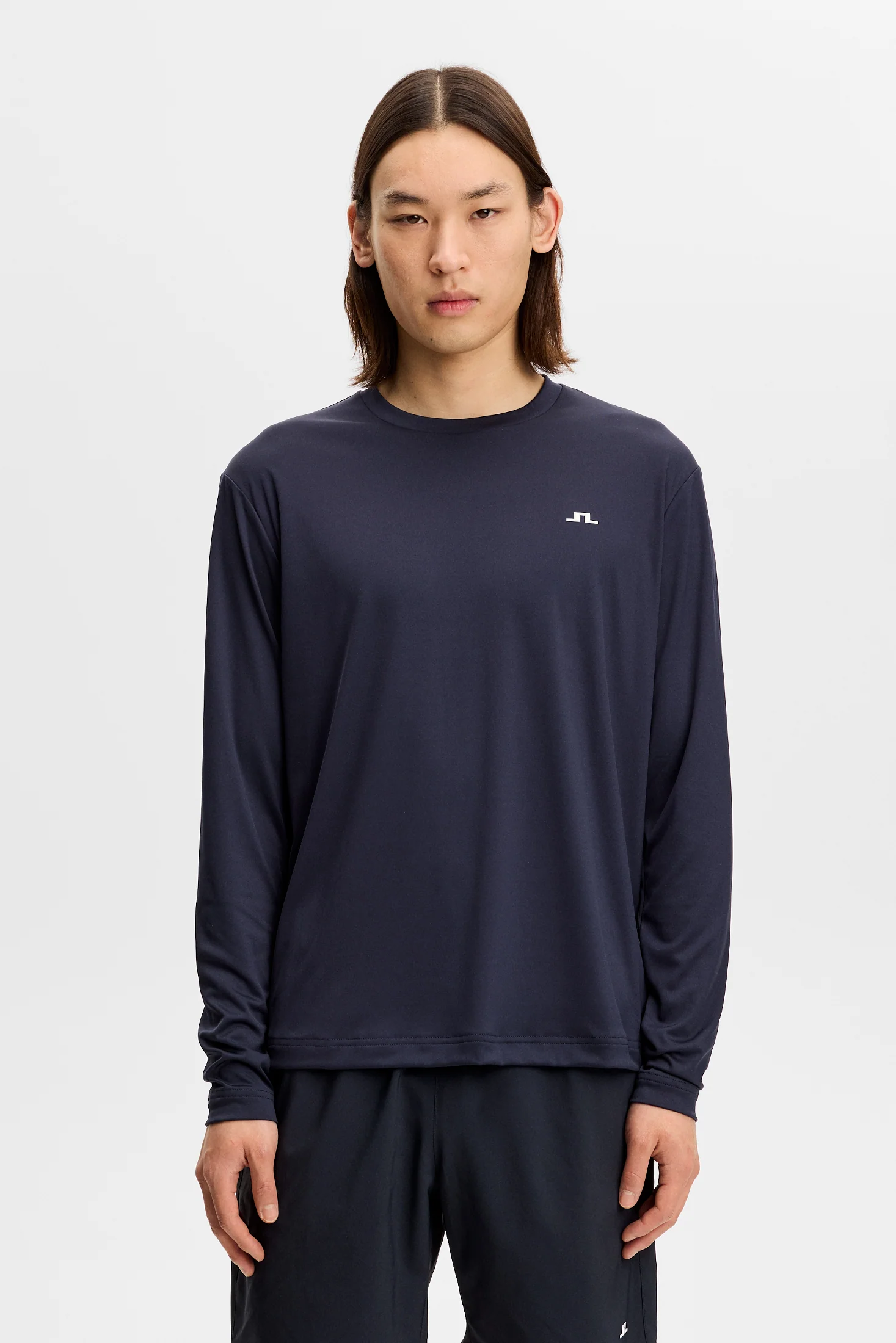 Ade T-shirt LS / JL Navy - Image 2