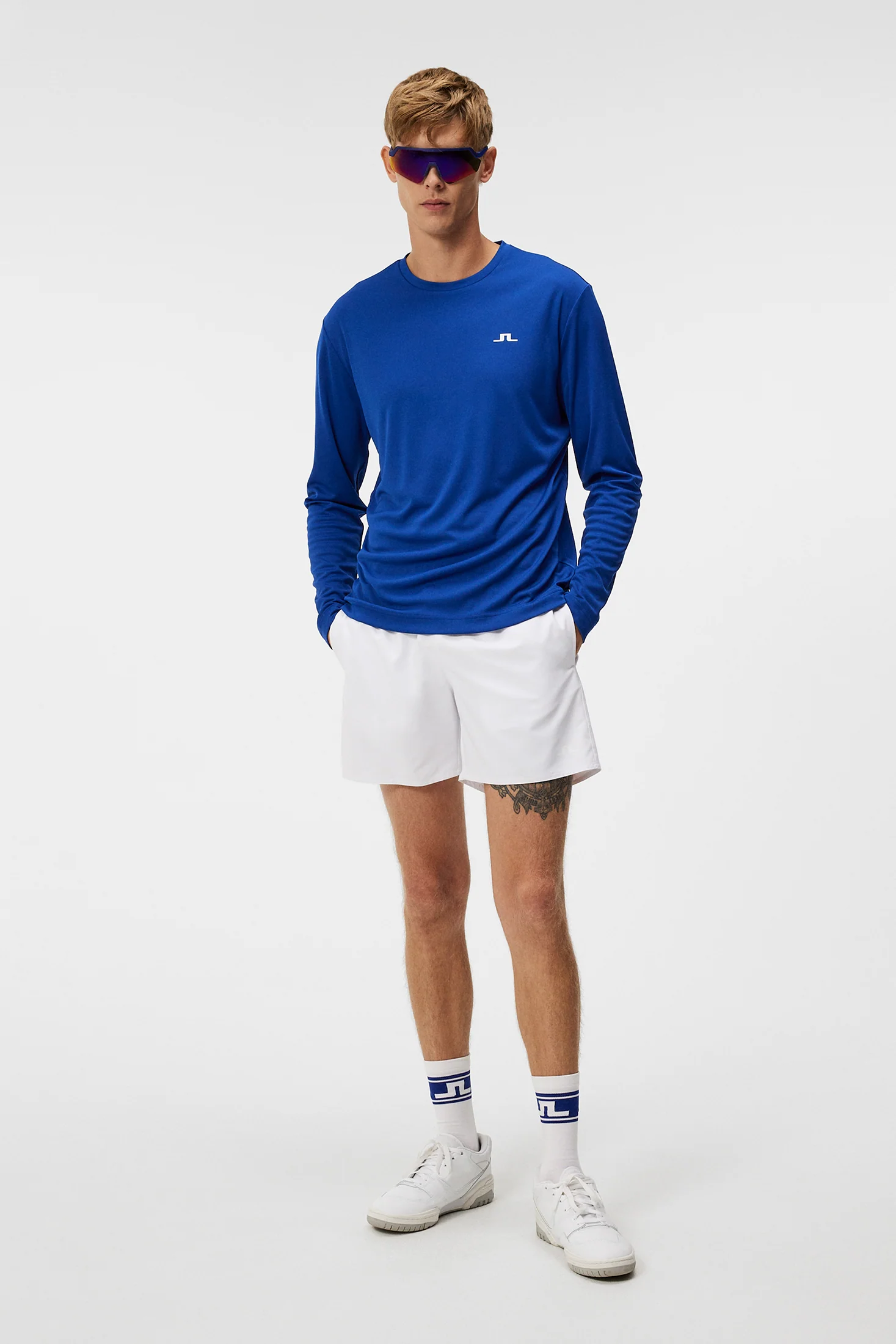 Ade T-shirt LS / Sodalite Blue - Image 4