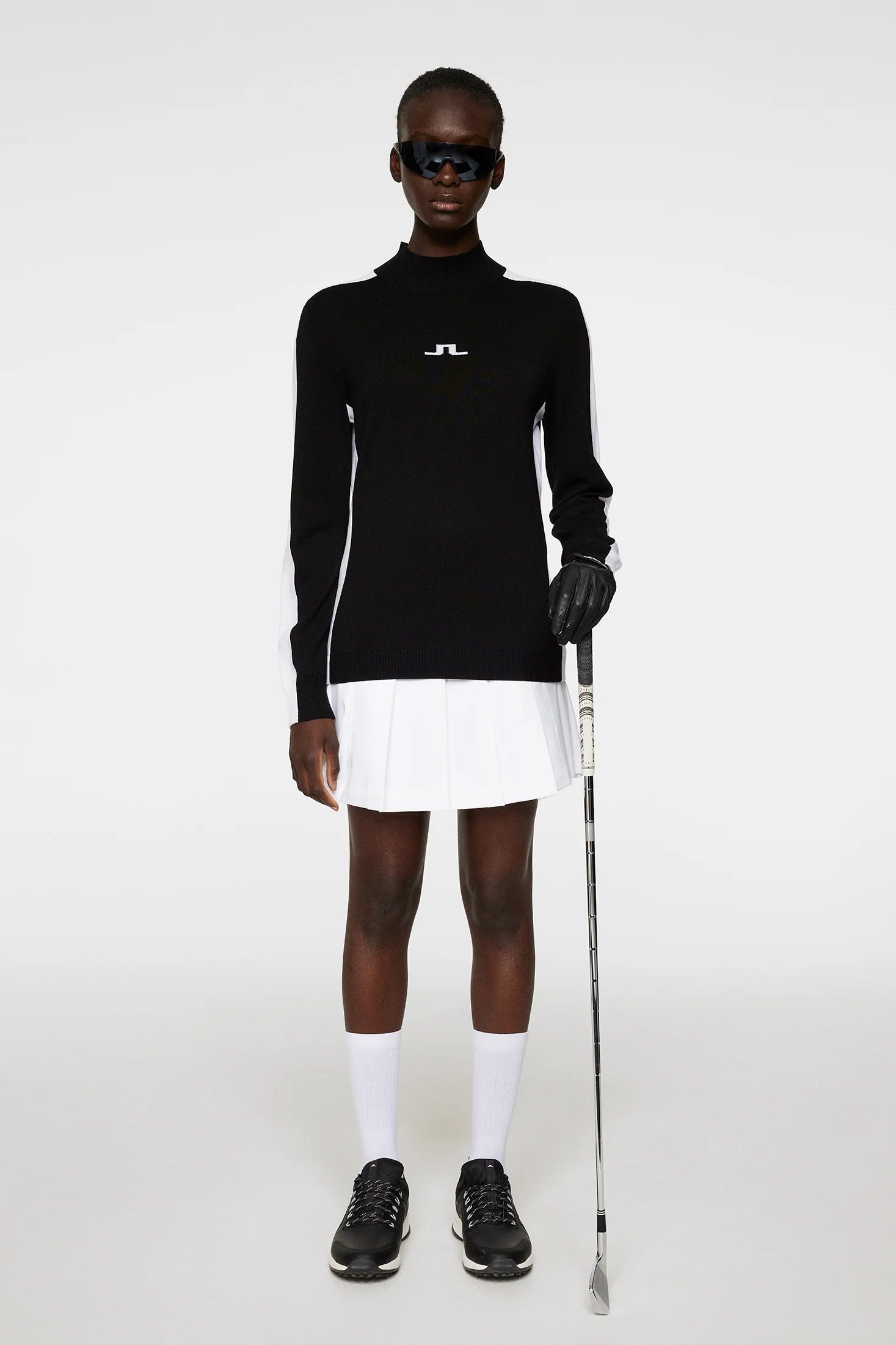 Adia Knitted Sweater / Black - Image 4