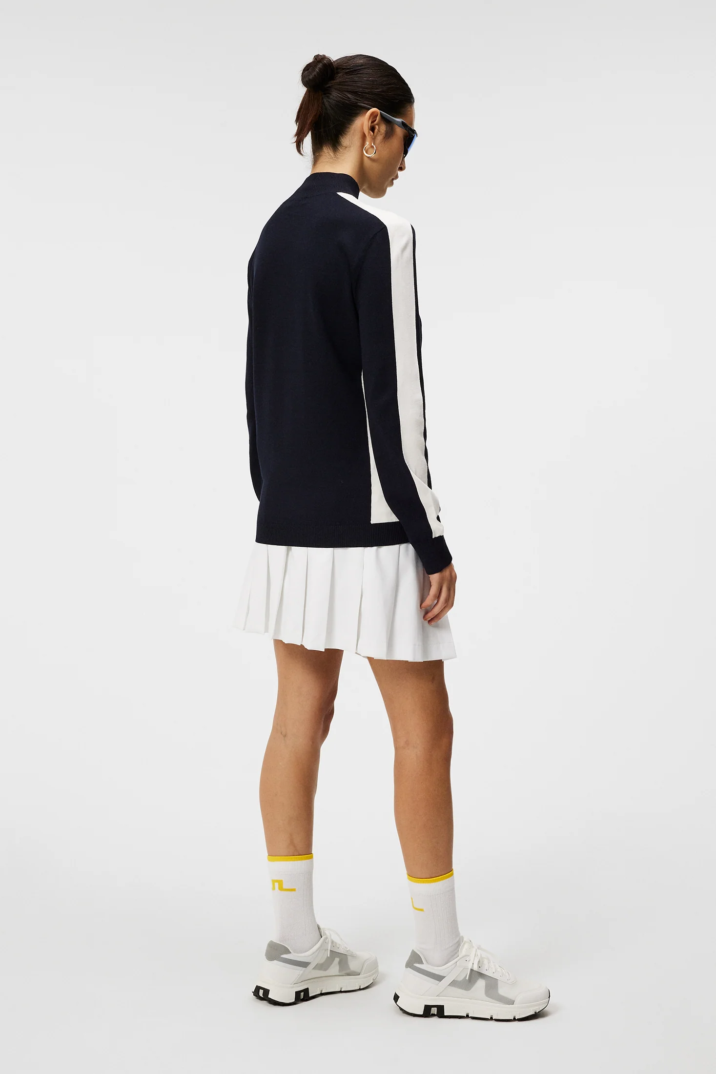 Adia Knitted Sweater / JL Navy - Image 3