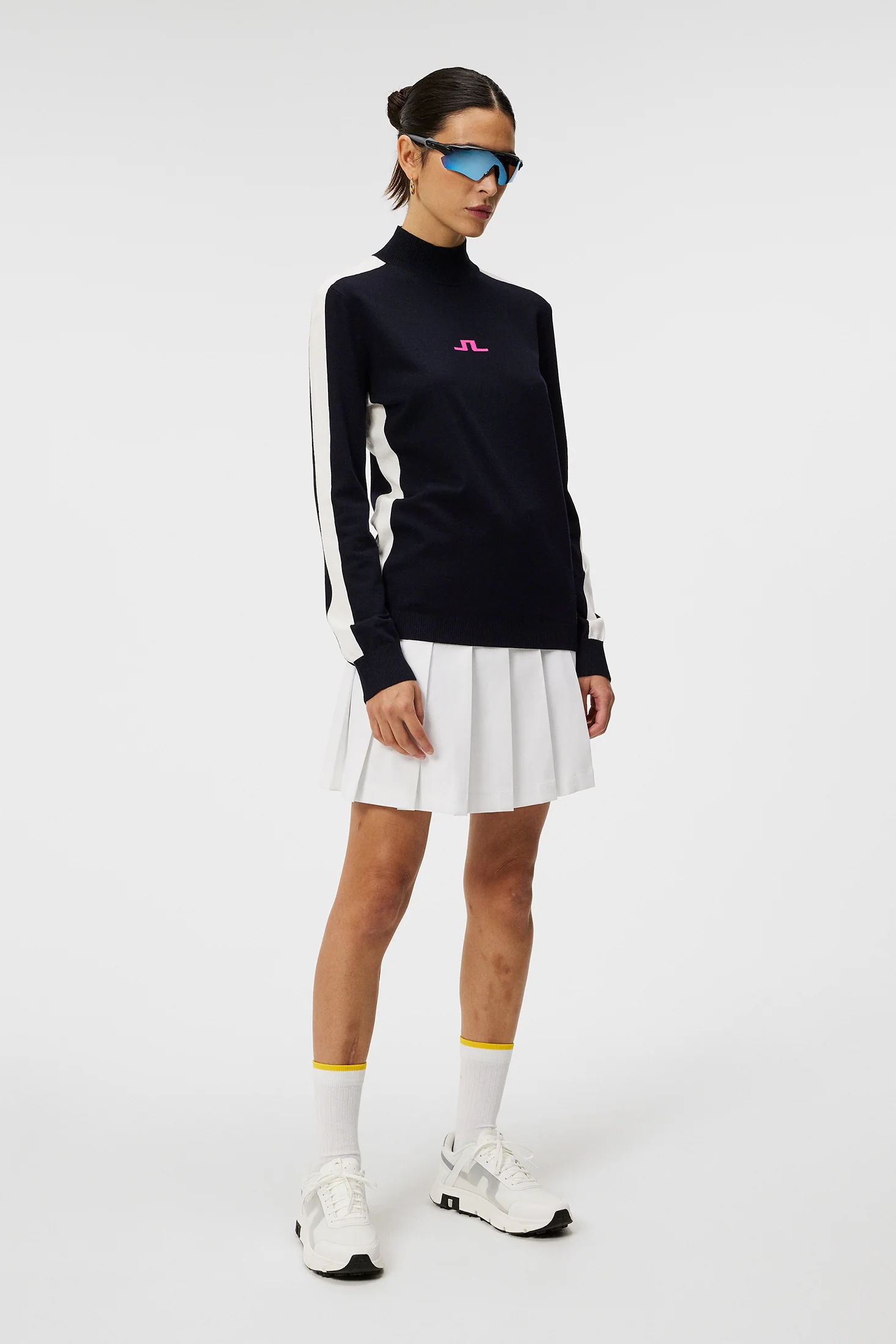 Adia Knitted Sweater / JL Navy - Image 4
