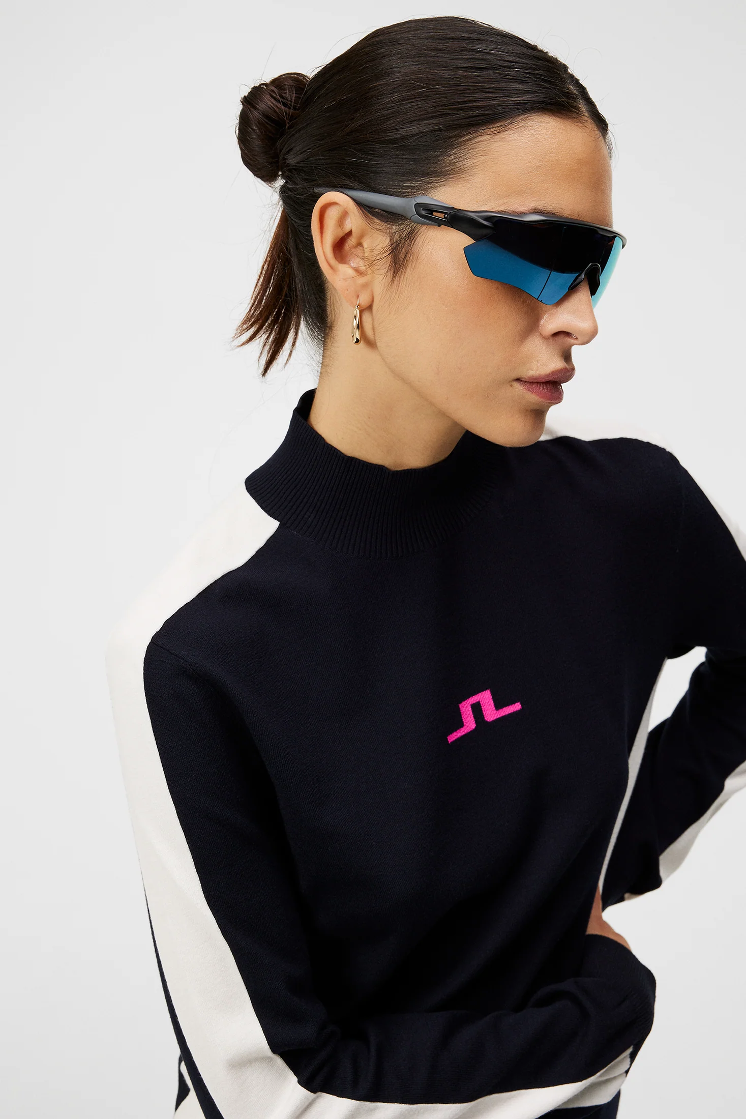 Adia Knitted Sweater / JL Navy - Image 5