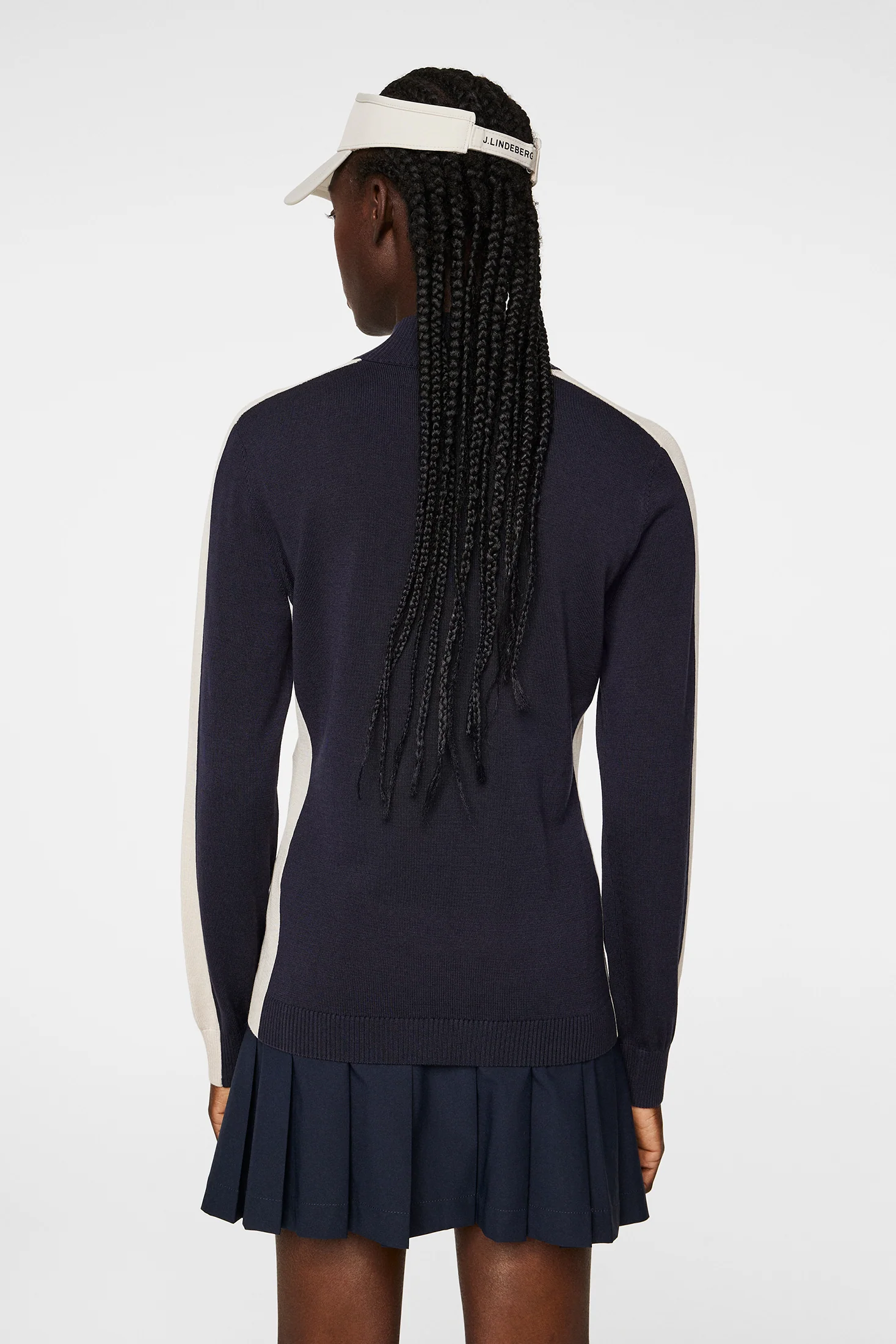 Adia Knitted Sweater / JL Navy - Image 2