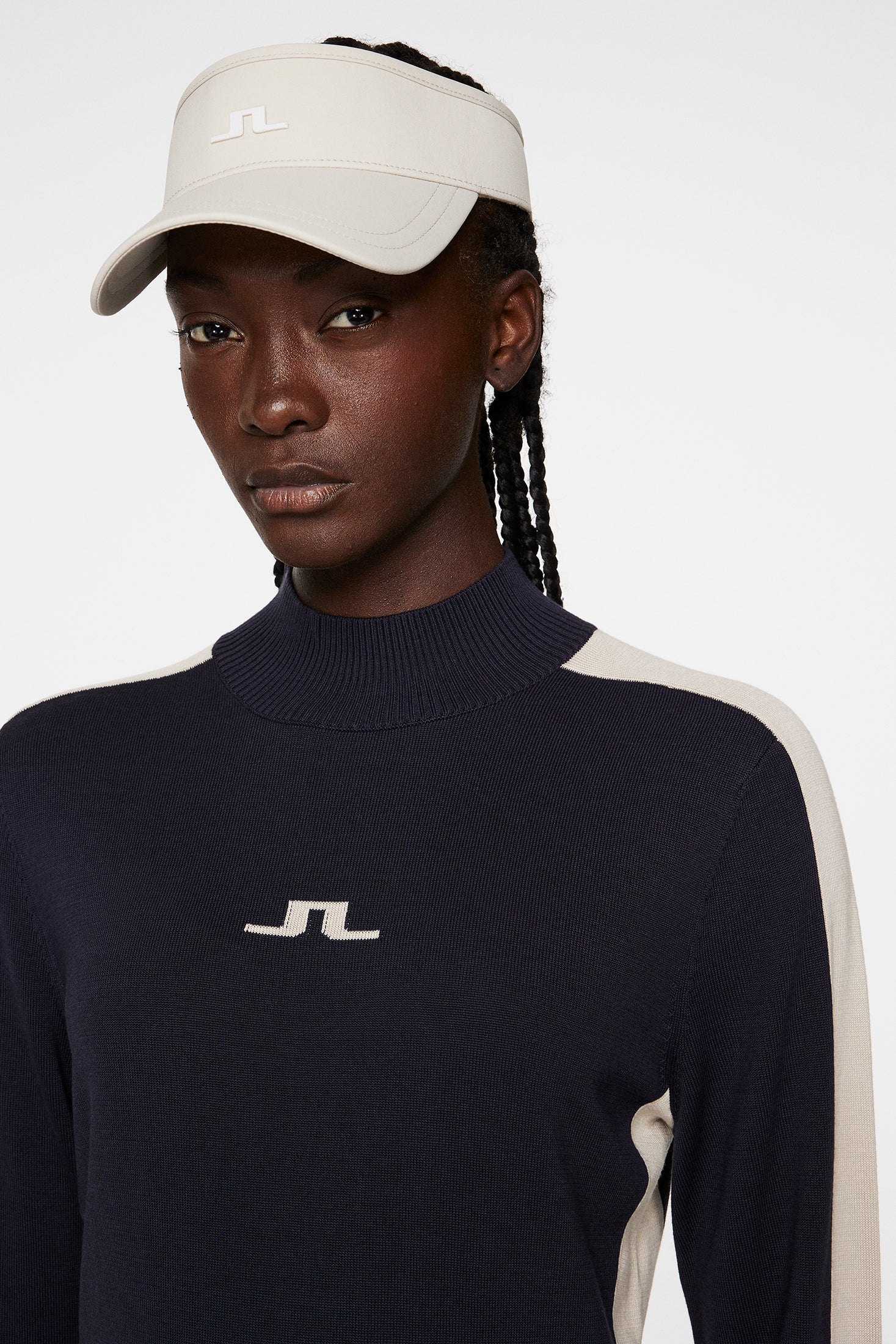 Adia Knitted Sweater / JL Navy - Image 4