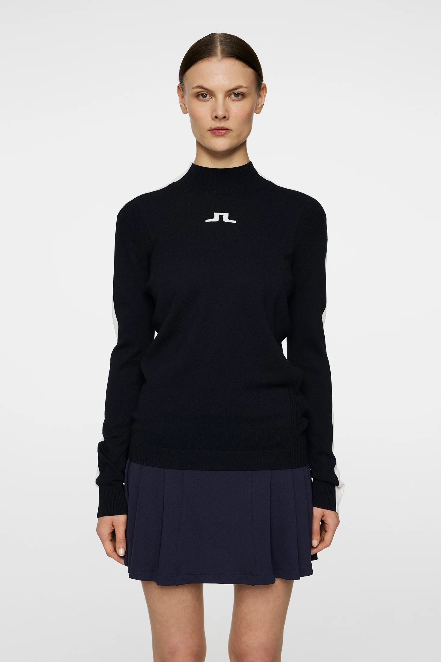 Adia Knitted Sweater / JL Navy - Image 2