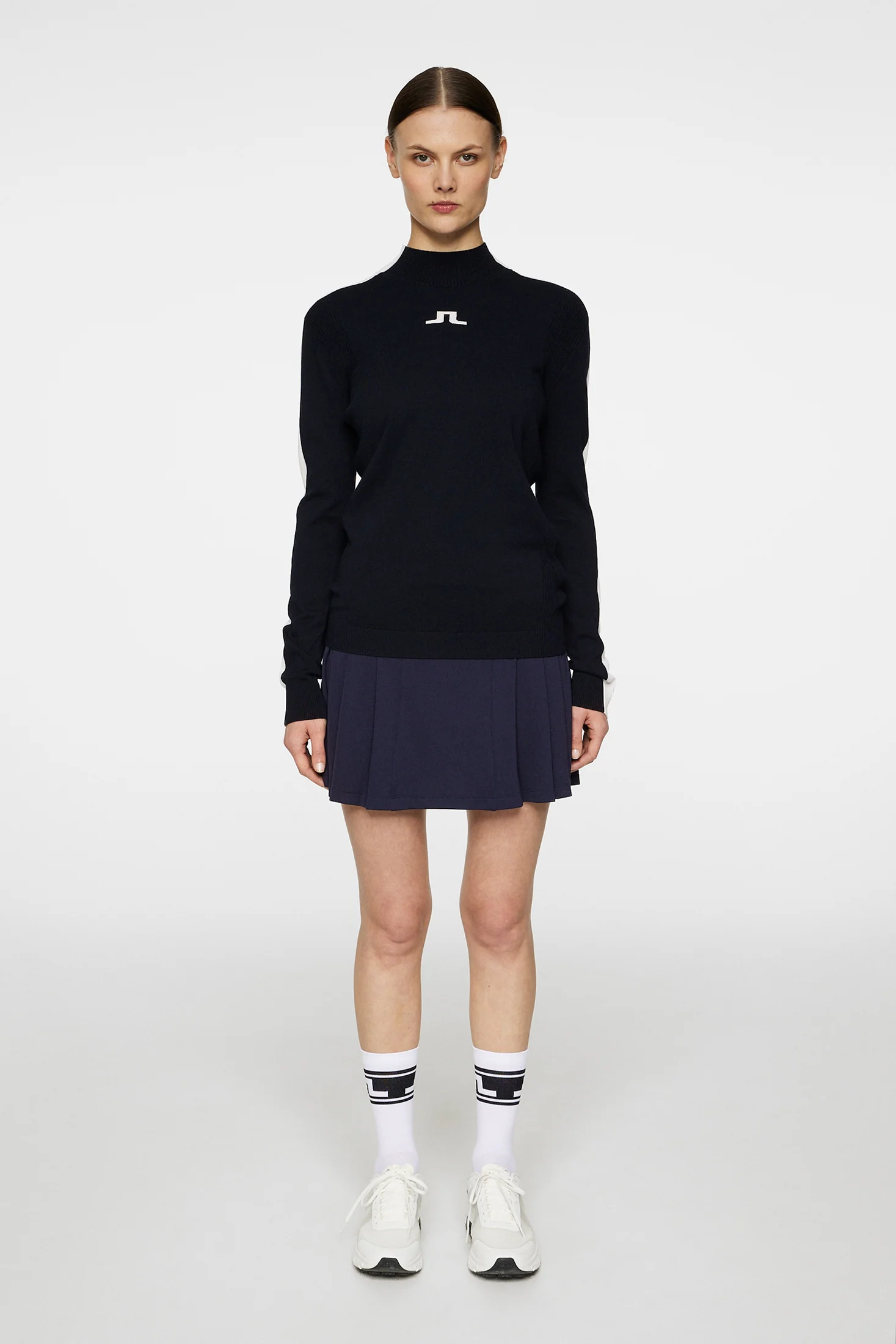 Adia Knitted Sweater / JL Navy - Image 4