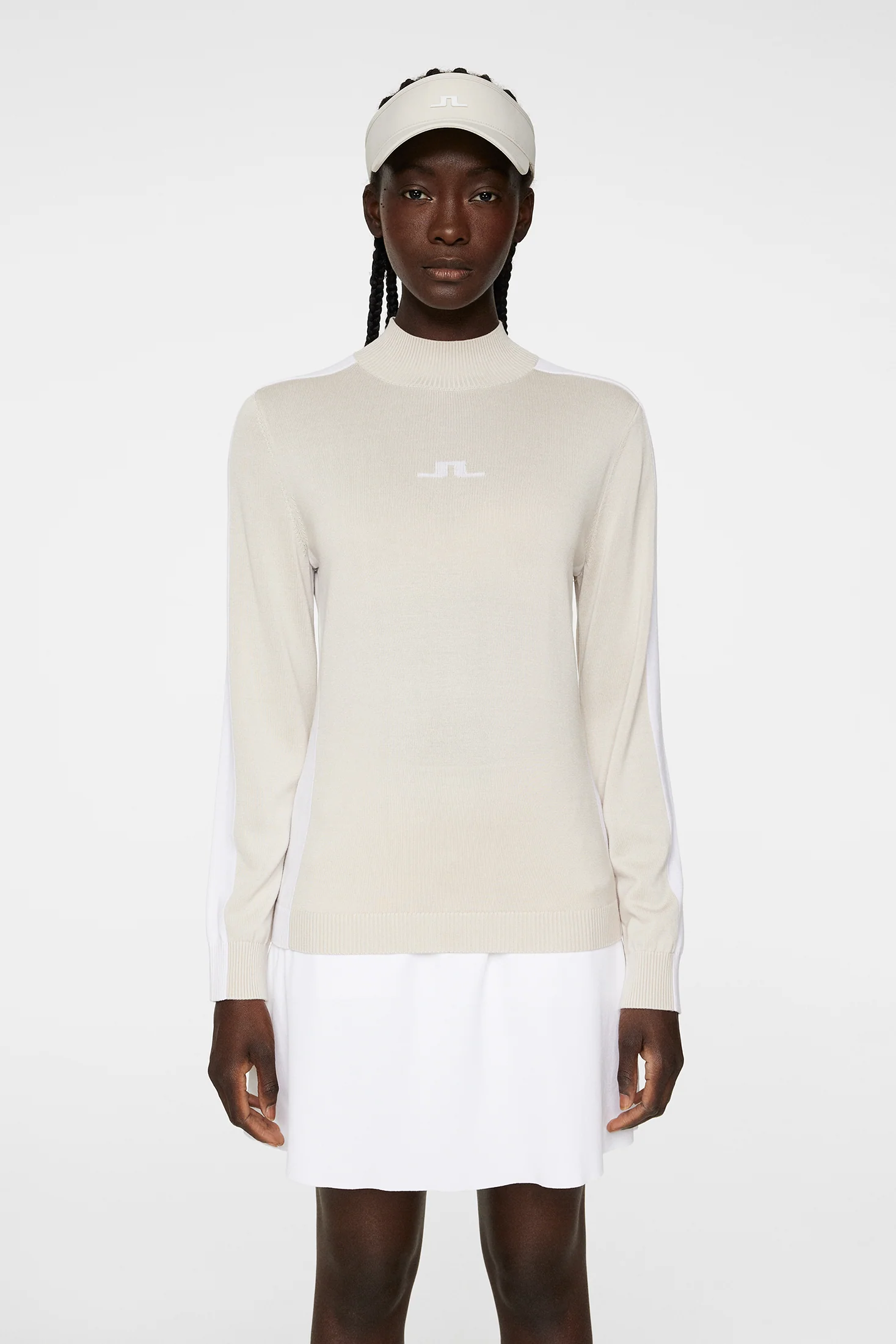 Adia Knitted Sweater / Moonbeam - Image 2