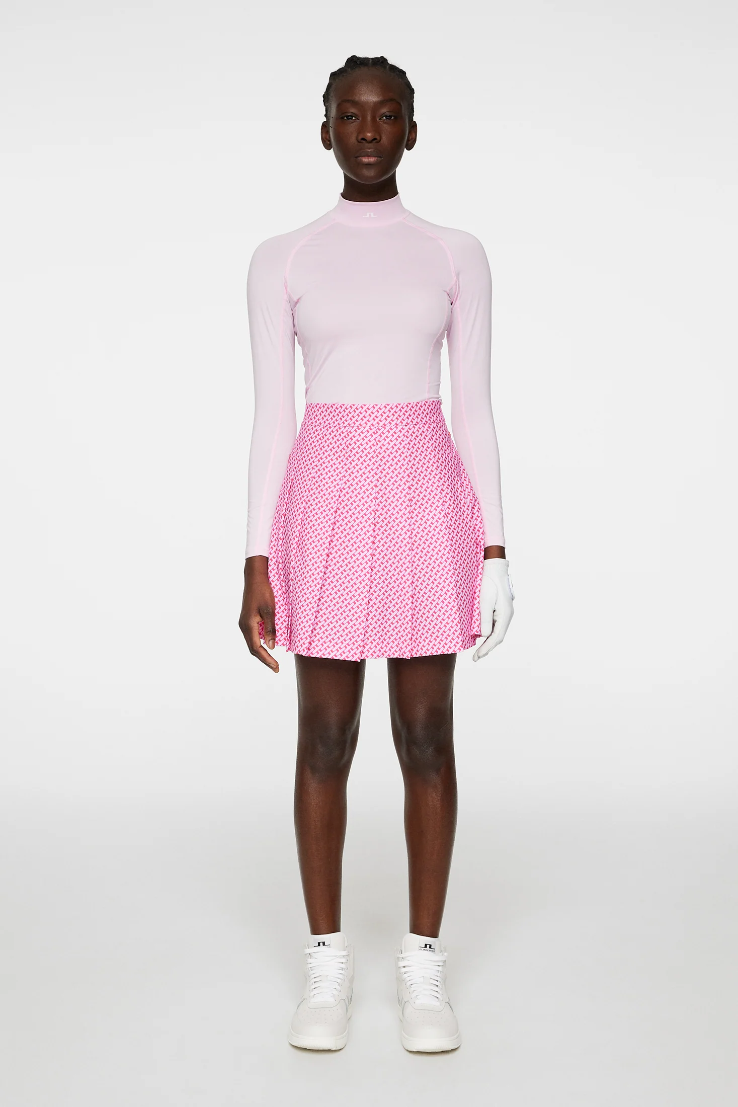 Adina Print Skirt / Tour Geo Pink S - Image 4