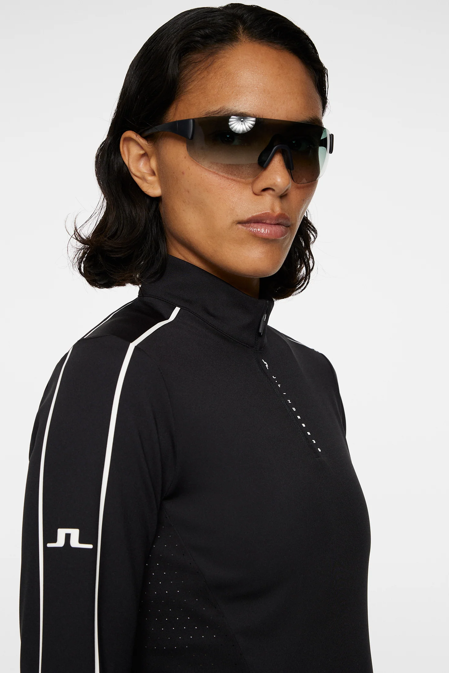 Adiola Quarter Zip Mid Layer / Black - Image 5