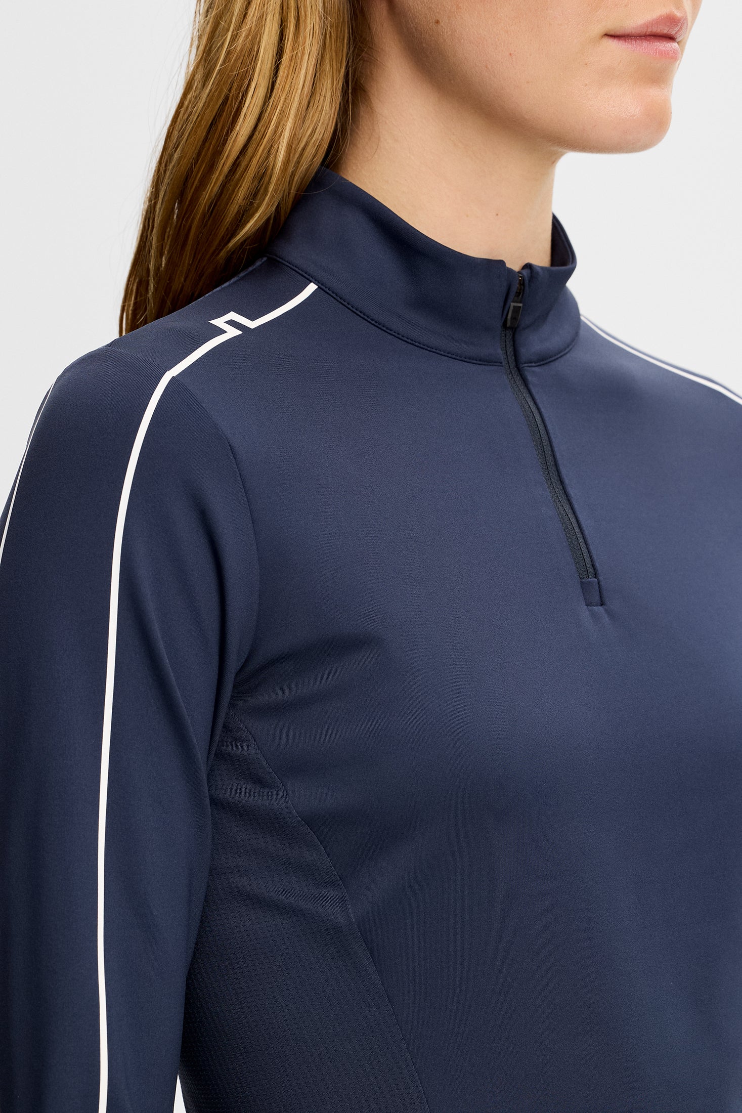 Adiola Quarter Zip Mid Layer / JL Navy - Image 5