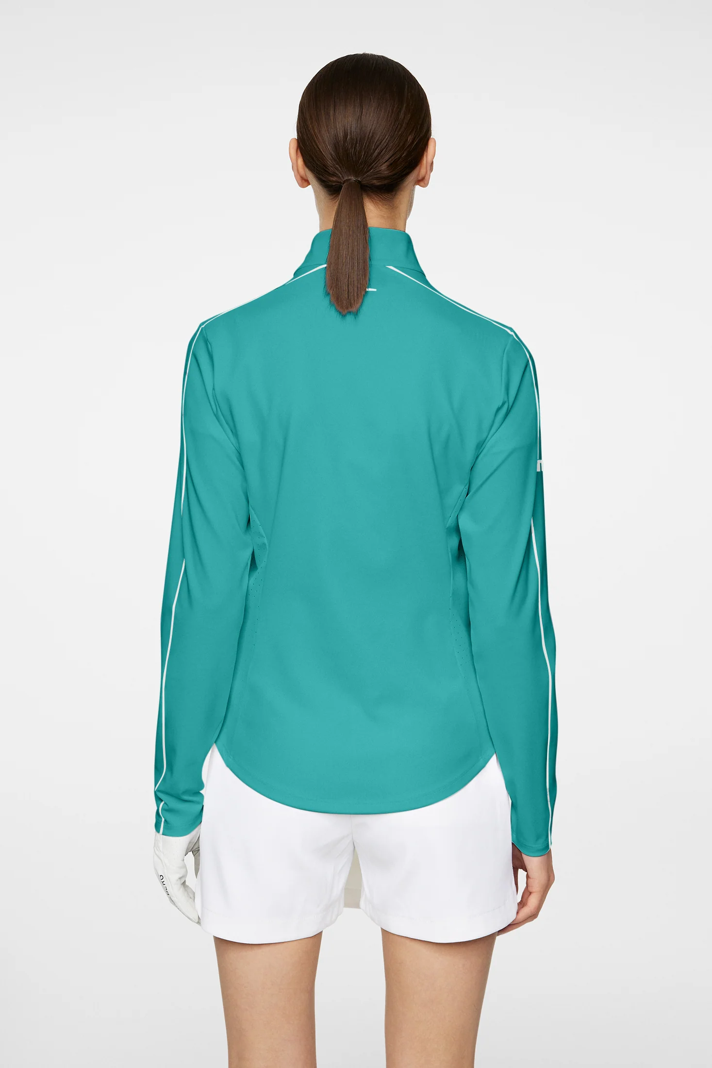 Adiola Quarter Zip Mid Layer / Teal - Image 4