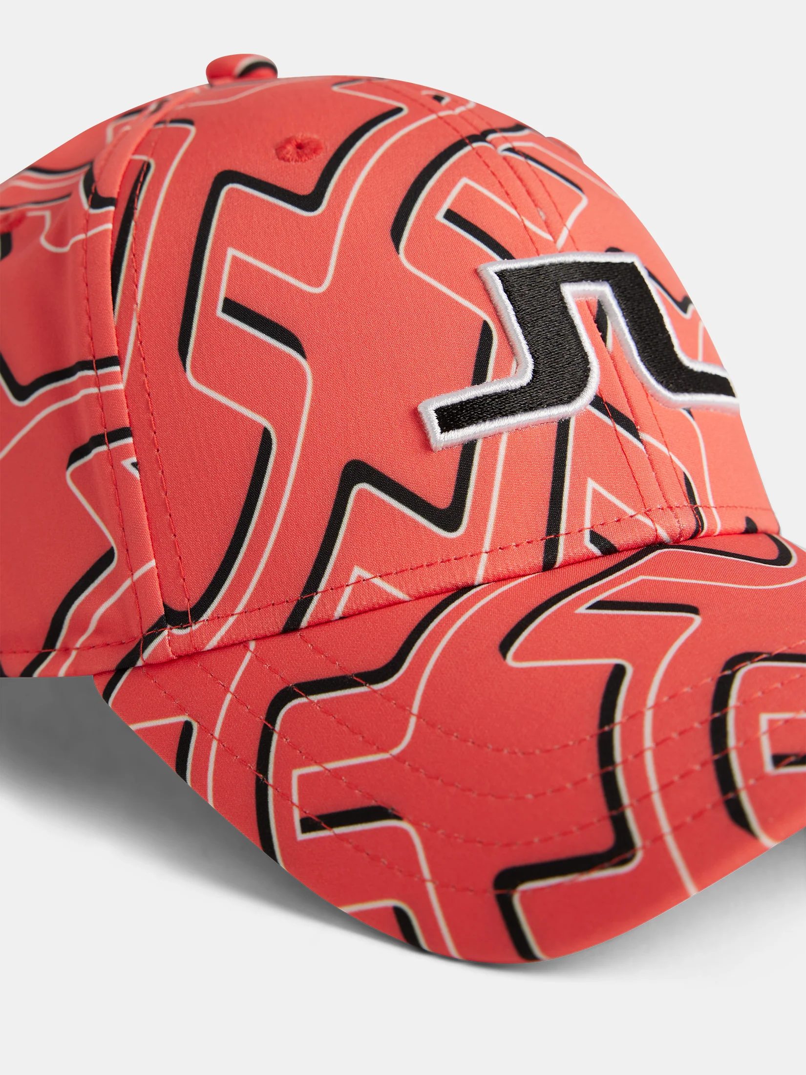 Adriel Printed Cap / Bridge Spray Coral - Image 3