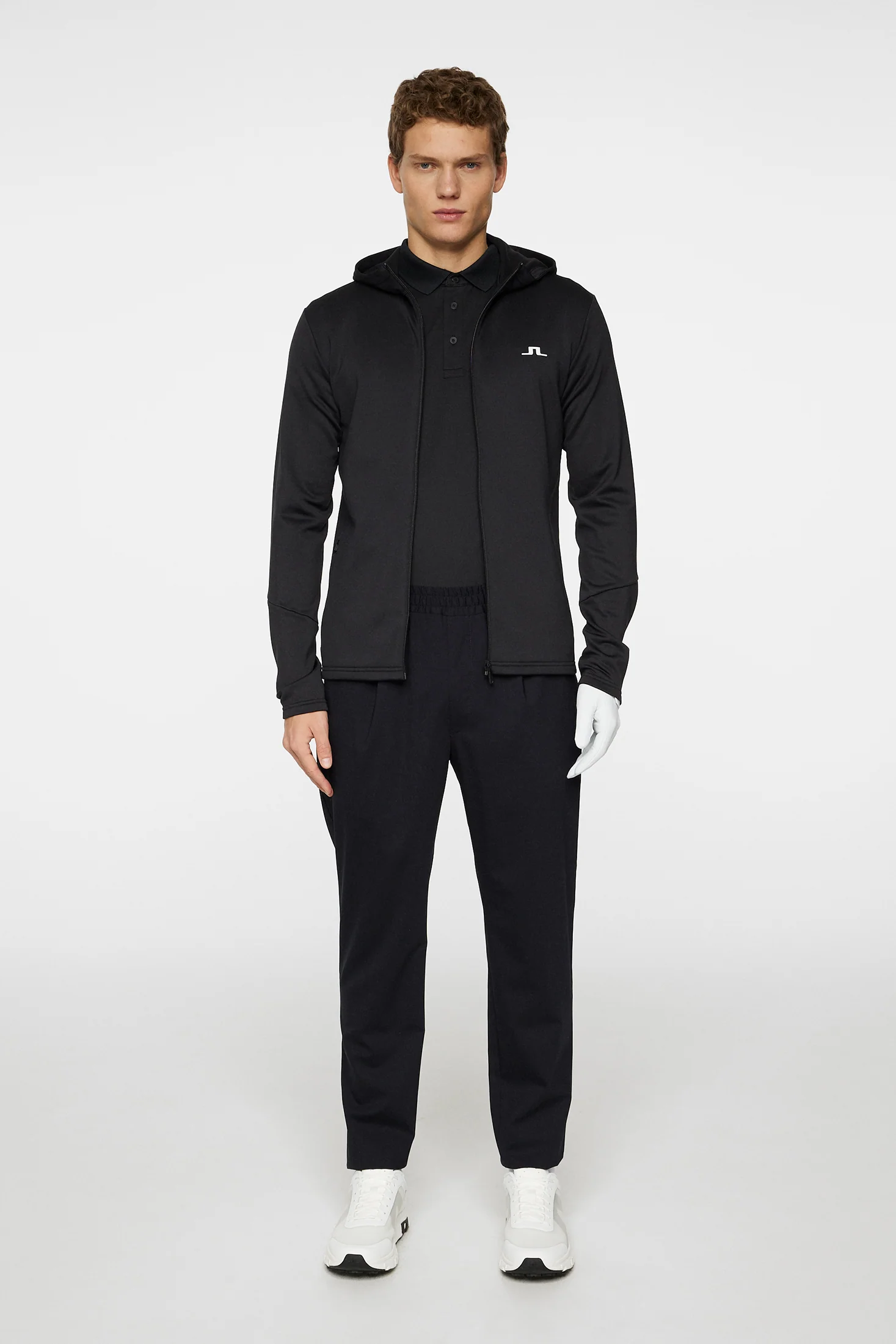 Aerial Full Zip Hood / Black - Image 4