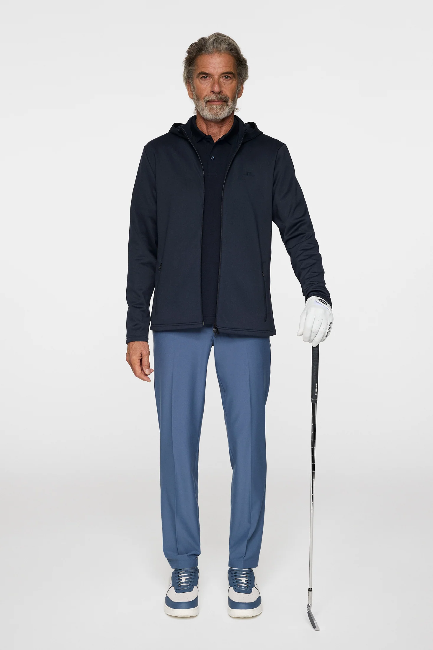 Aerial Full Zip Hood / JL Navy - Image 5