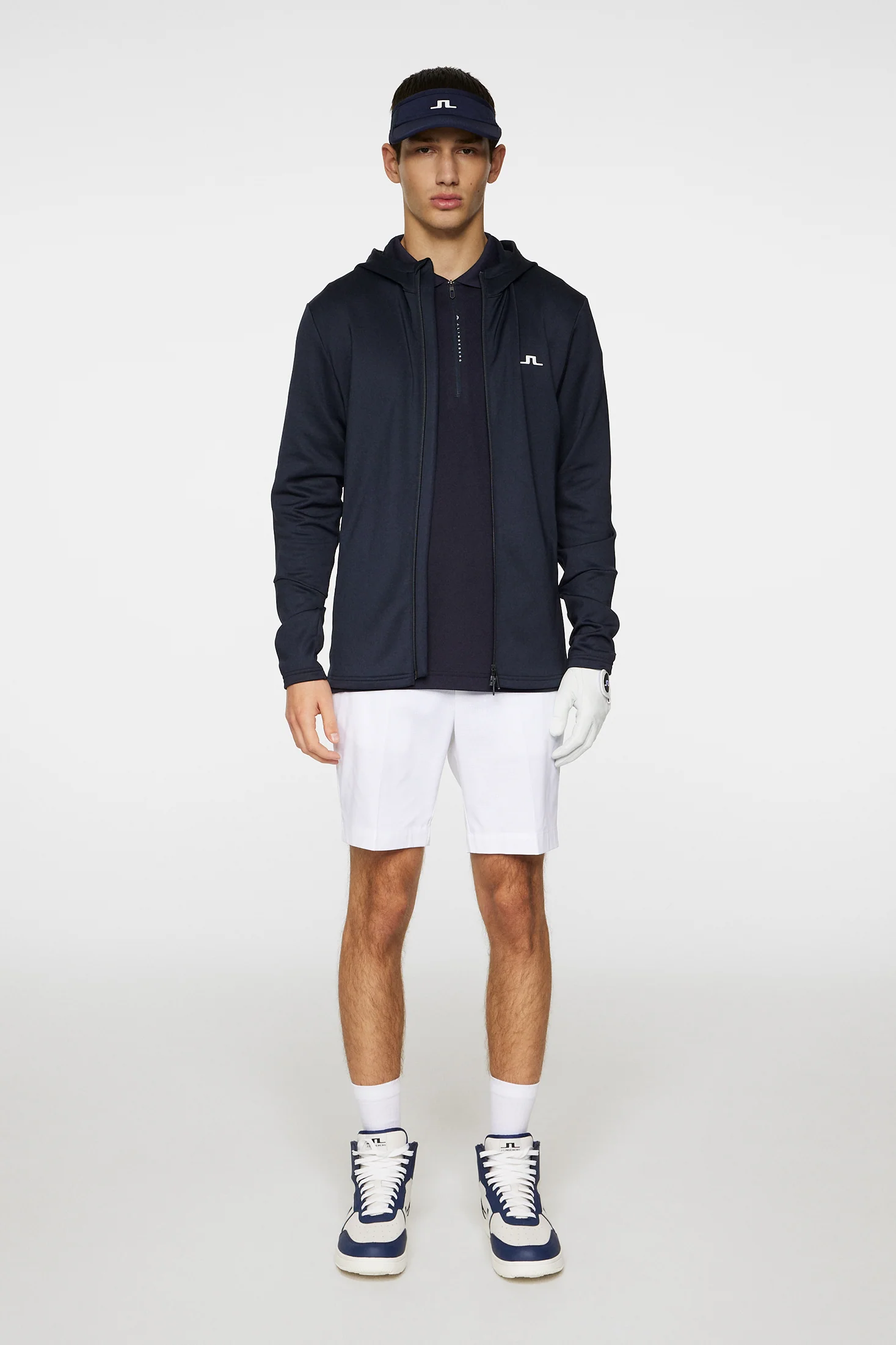 Aerial Full Zip Hood / JL Navy - Image 4