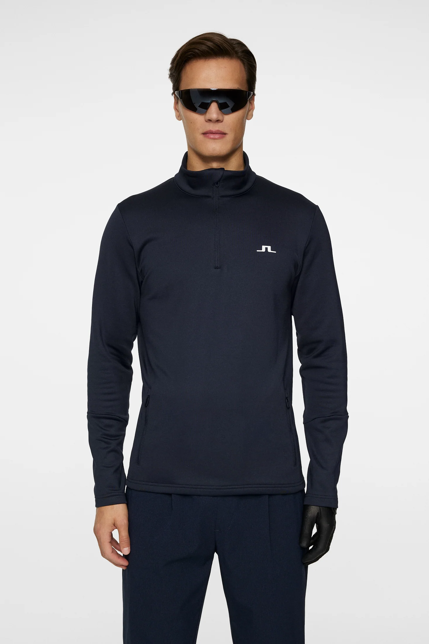 Aerial Quarter Zip Mid Layer / JL Navy - Image 2