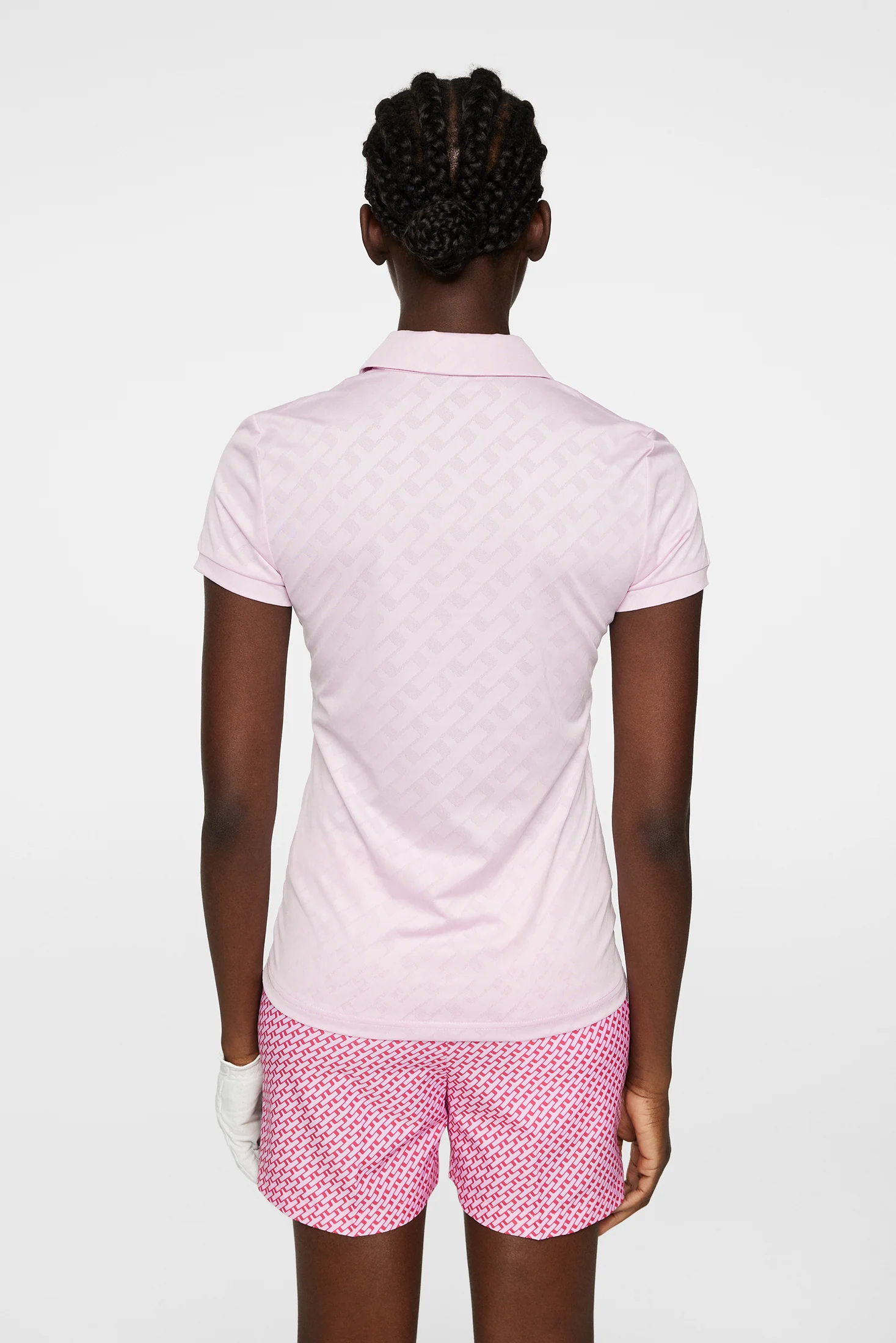 Alaya Jacquard Polo / Nosegay - Image 3