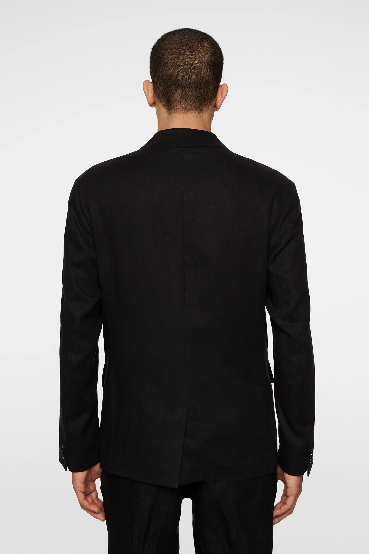 Alban U Super Linen Blazer / Black - Image 3