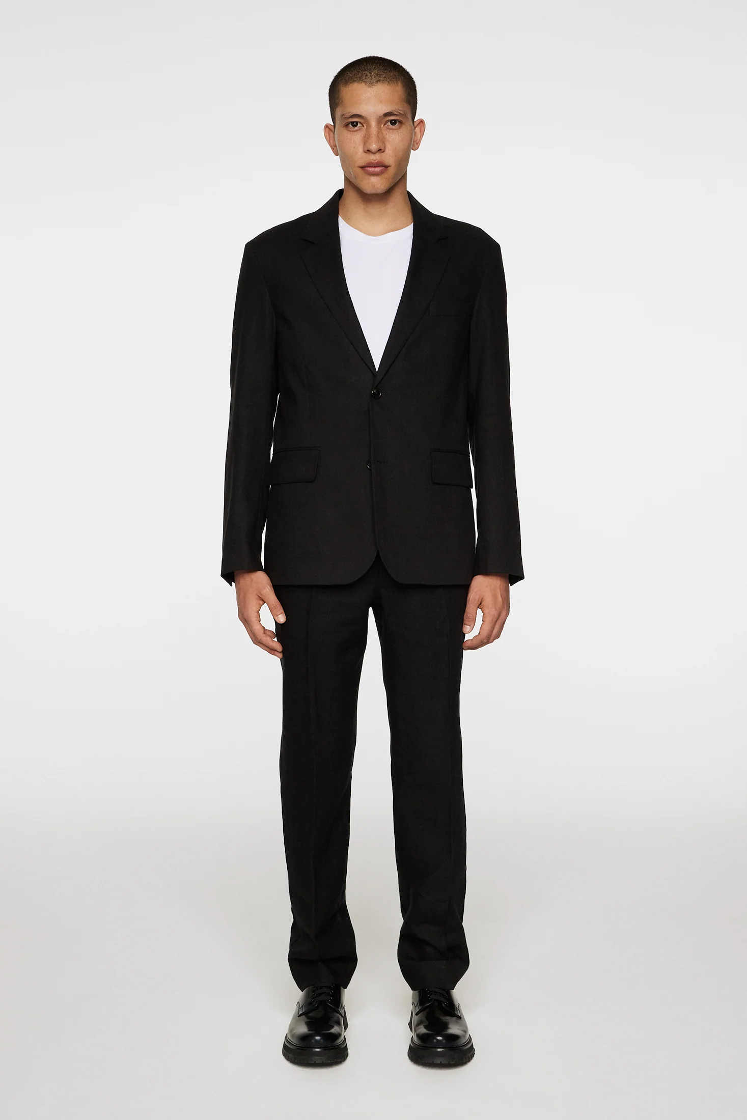 Alban U Super Linen Blazer / Black - Image 4