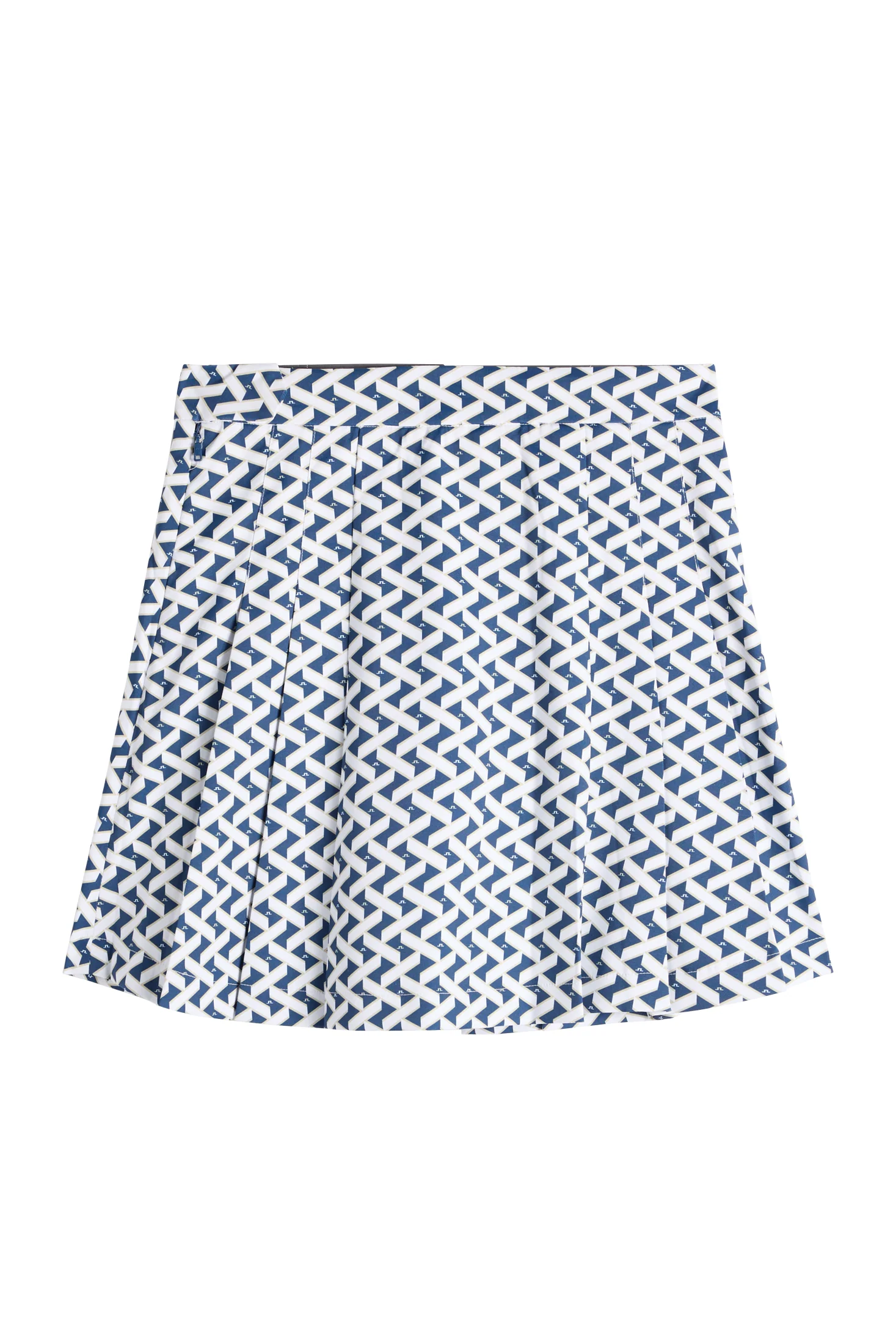 Alesia Print Skirt / Ladder Estate White S - Image 2