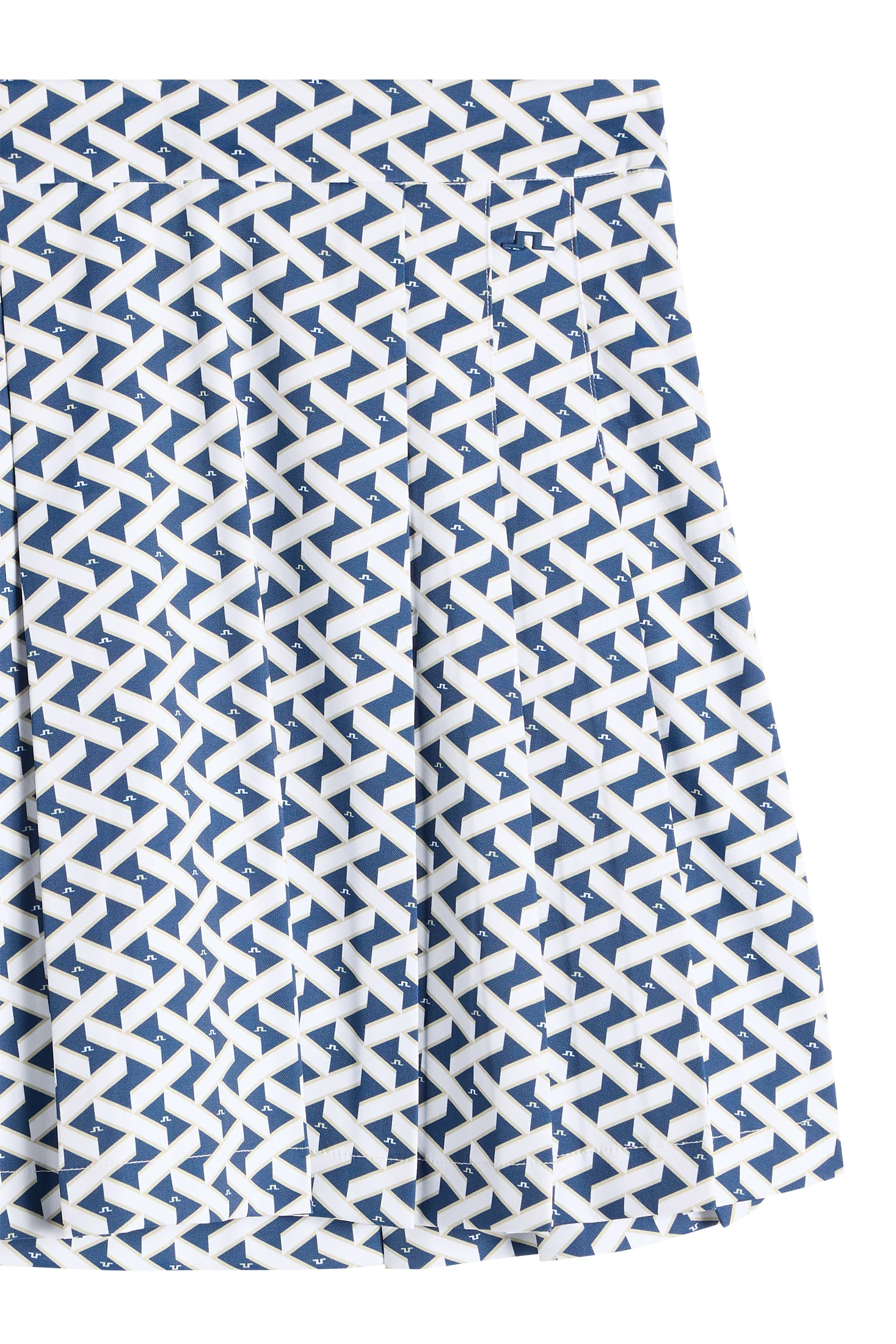 Alesia Print Skirt / Ladder Estate White S - Image 7