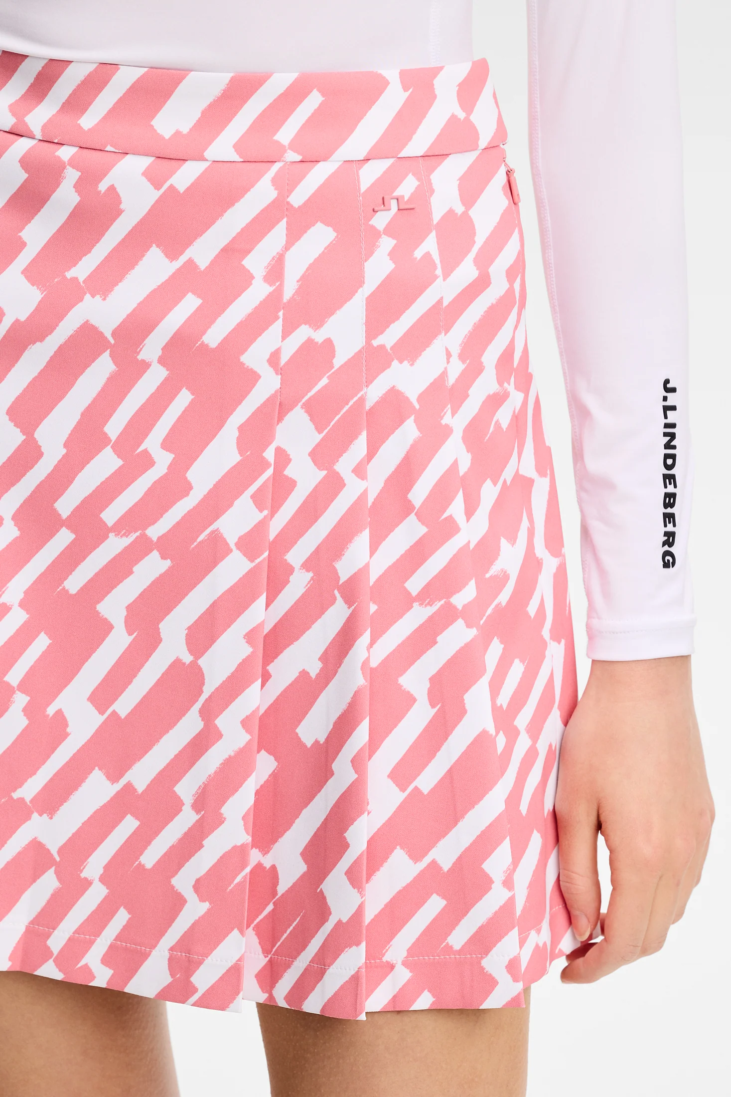 Alesia Print Skirt / Oak Flamingo M - Image 5