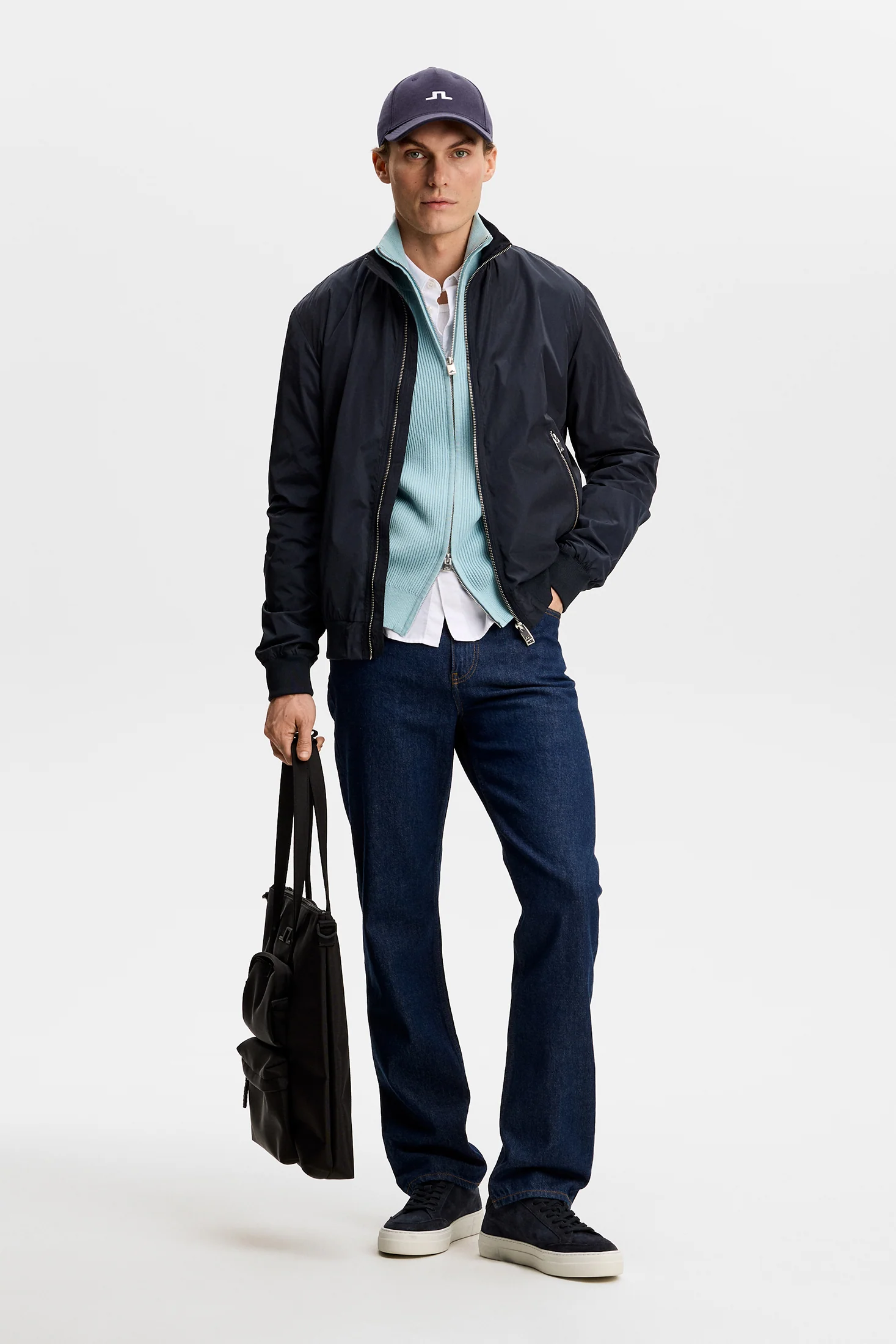 Alexis Full Zip Cardigan / Forget-Me-Not - Image 5