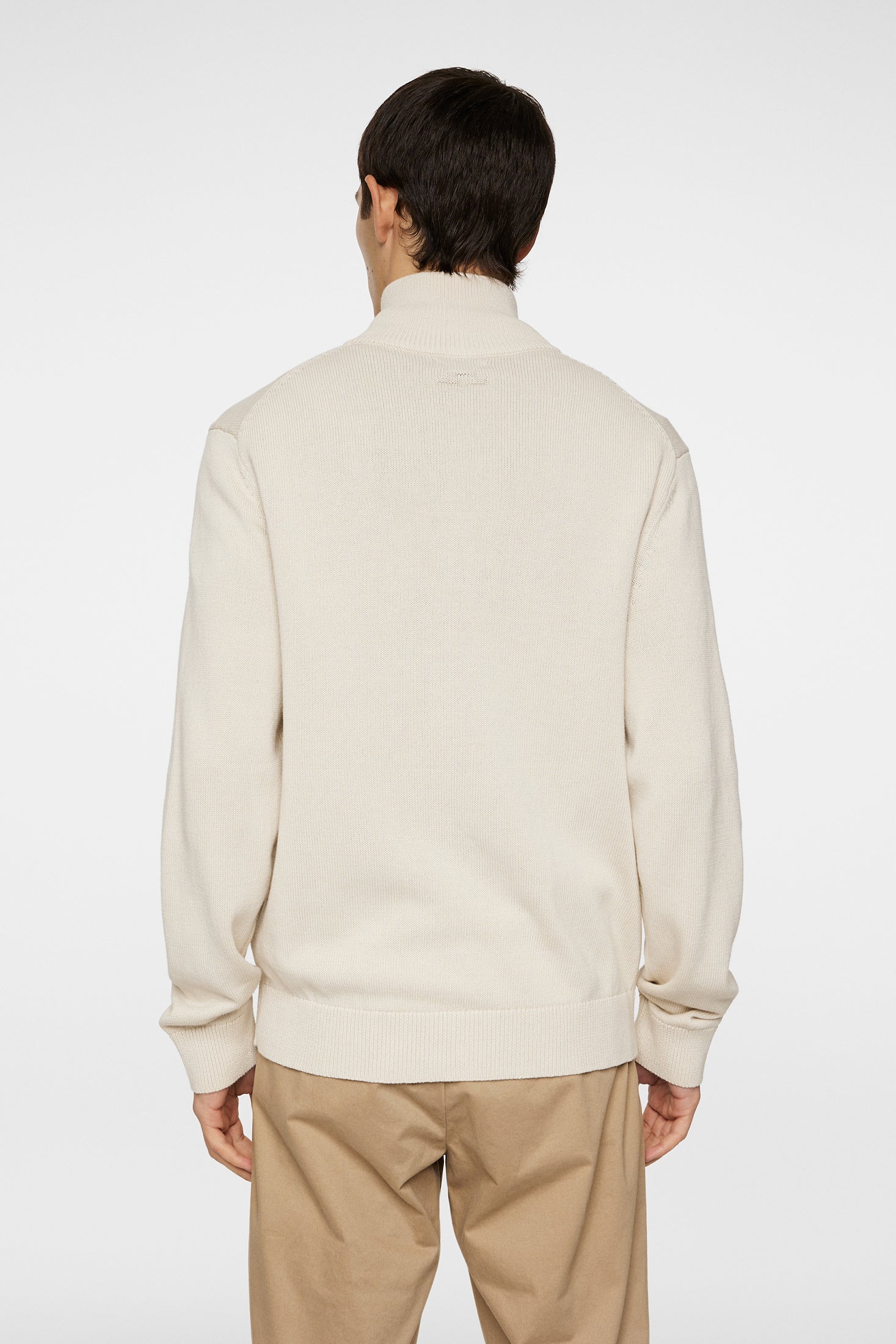 Alexis Full Zip Cardigan / Moonbeam - Image 3