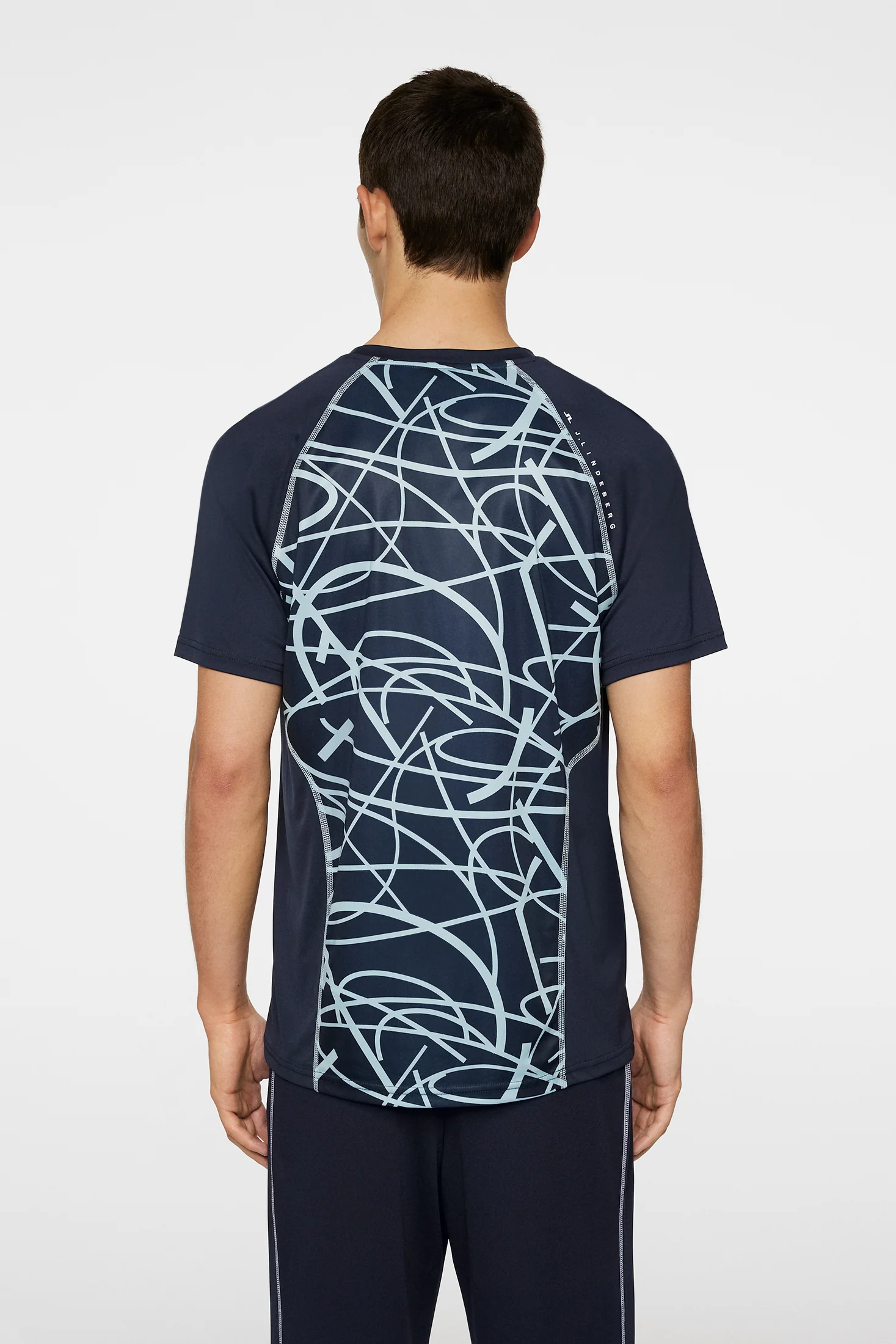 Alfonso Printed T-shirt / JL Navy - Image 4
