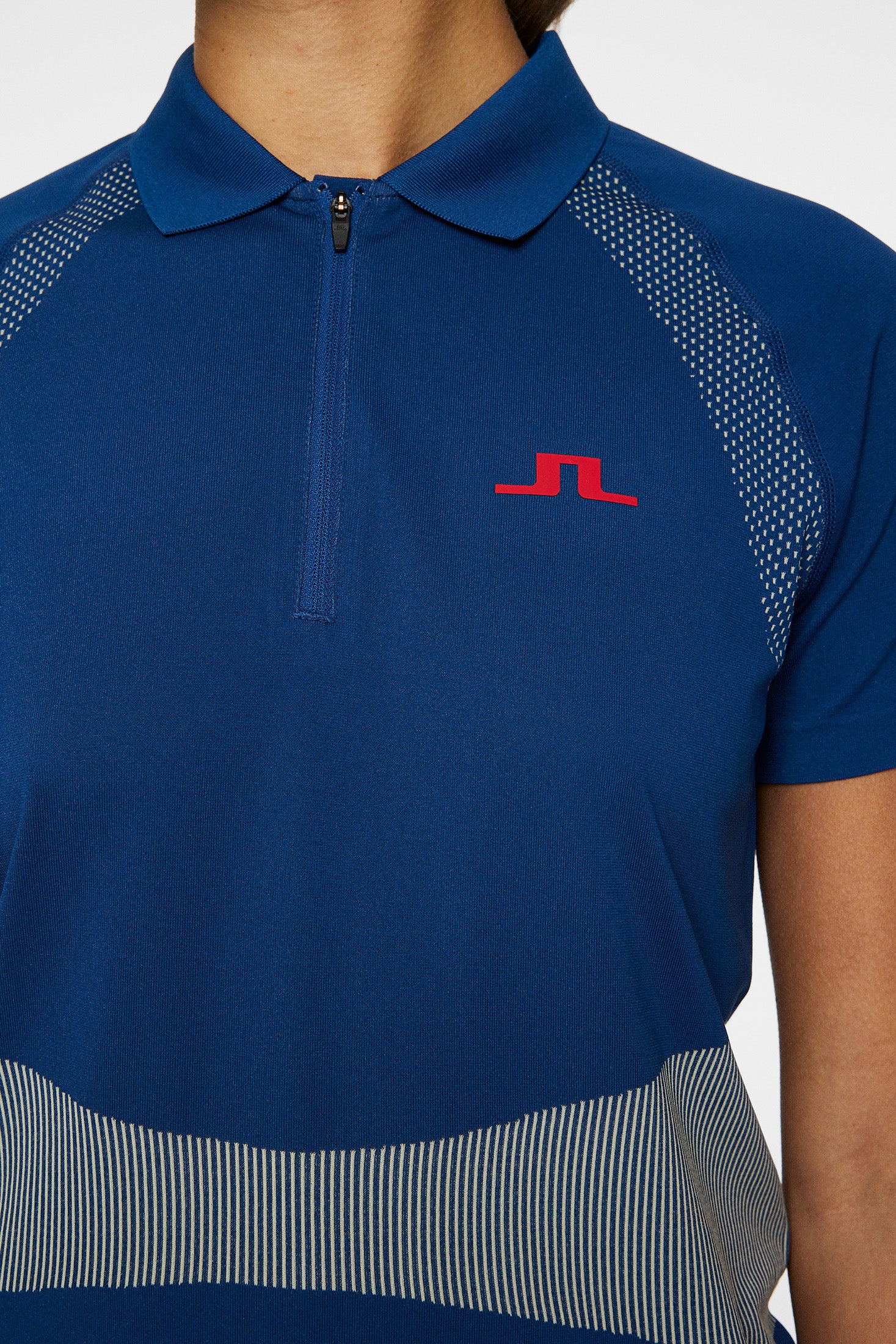 Alizee Seamless Polo / Estate Blue - Image 6