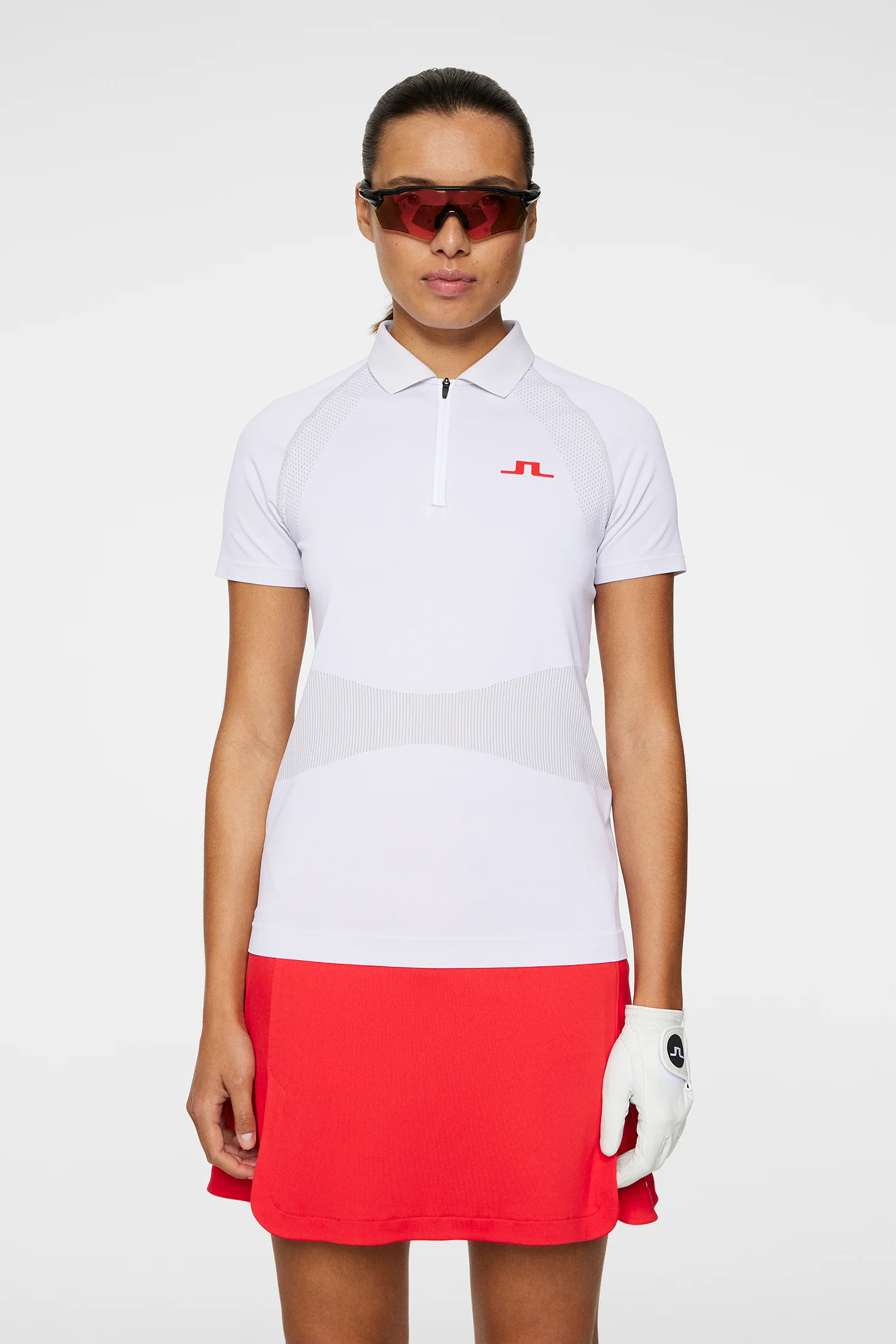 Alizee Seamless Polo / White - Image 3