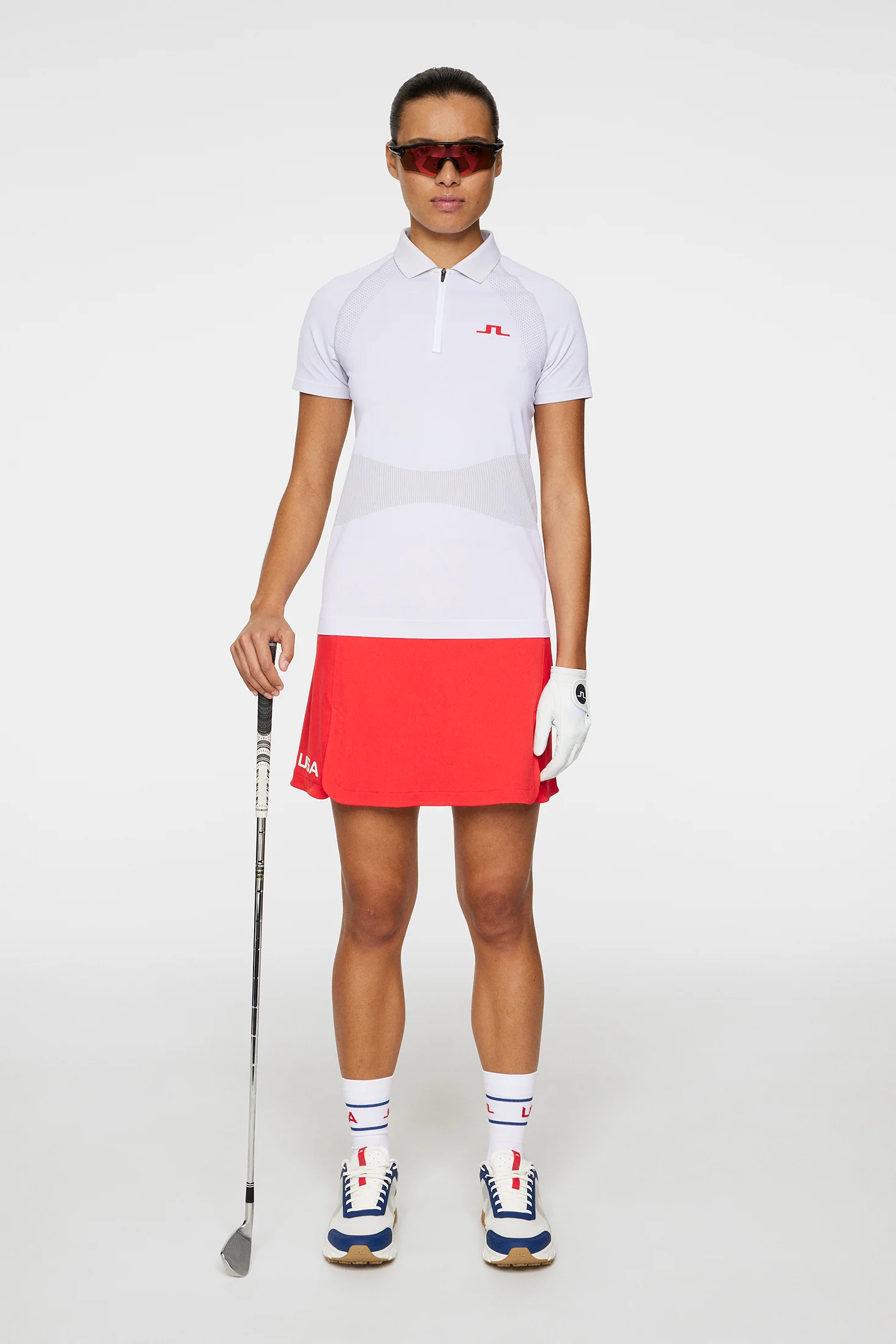 Alizee Seamless Polo / White - Image 5