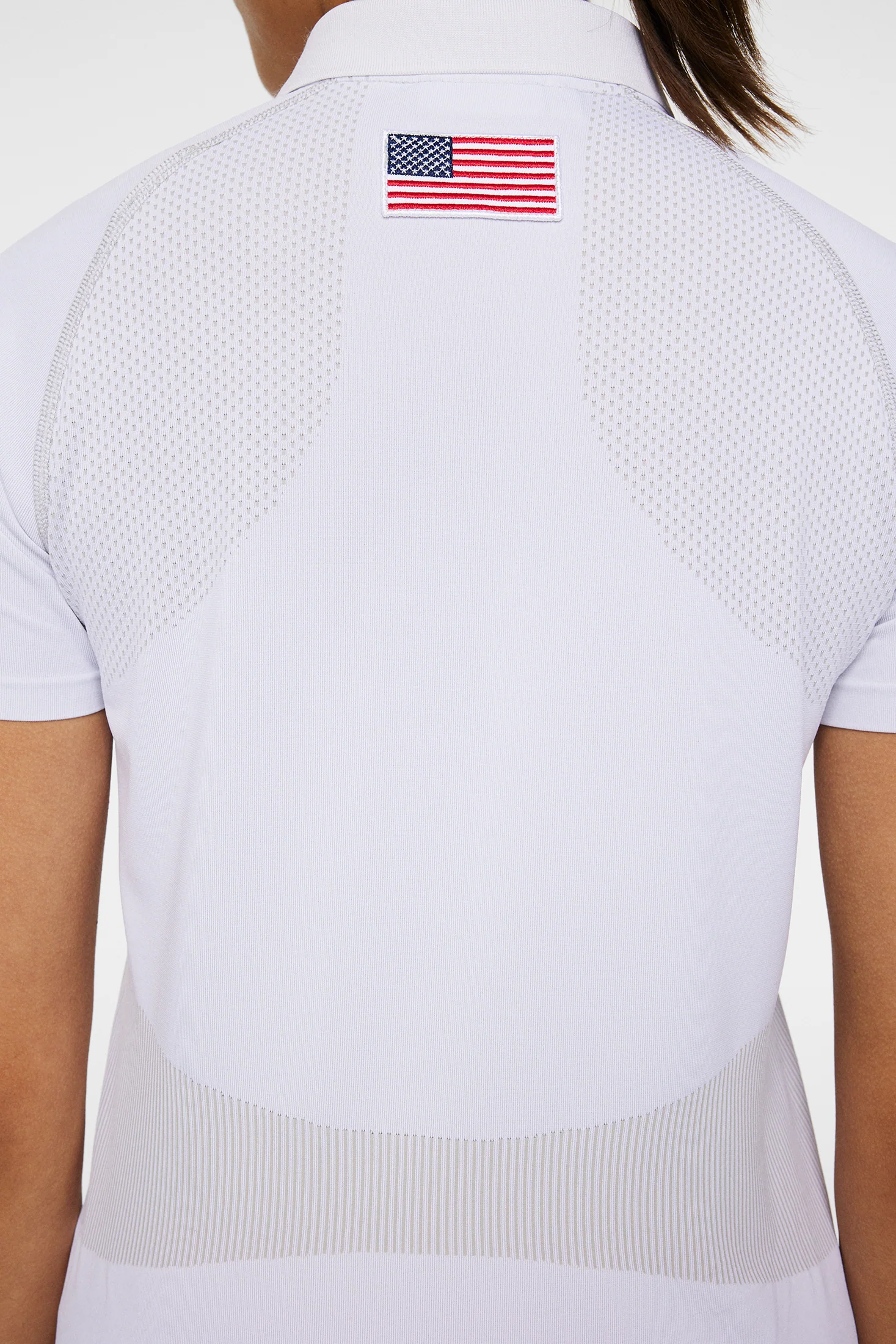 Alizee Seamless Polo / White - Image 7