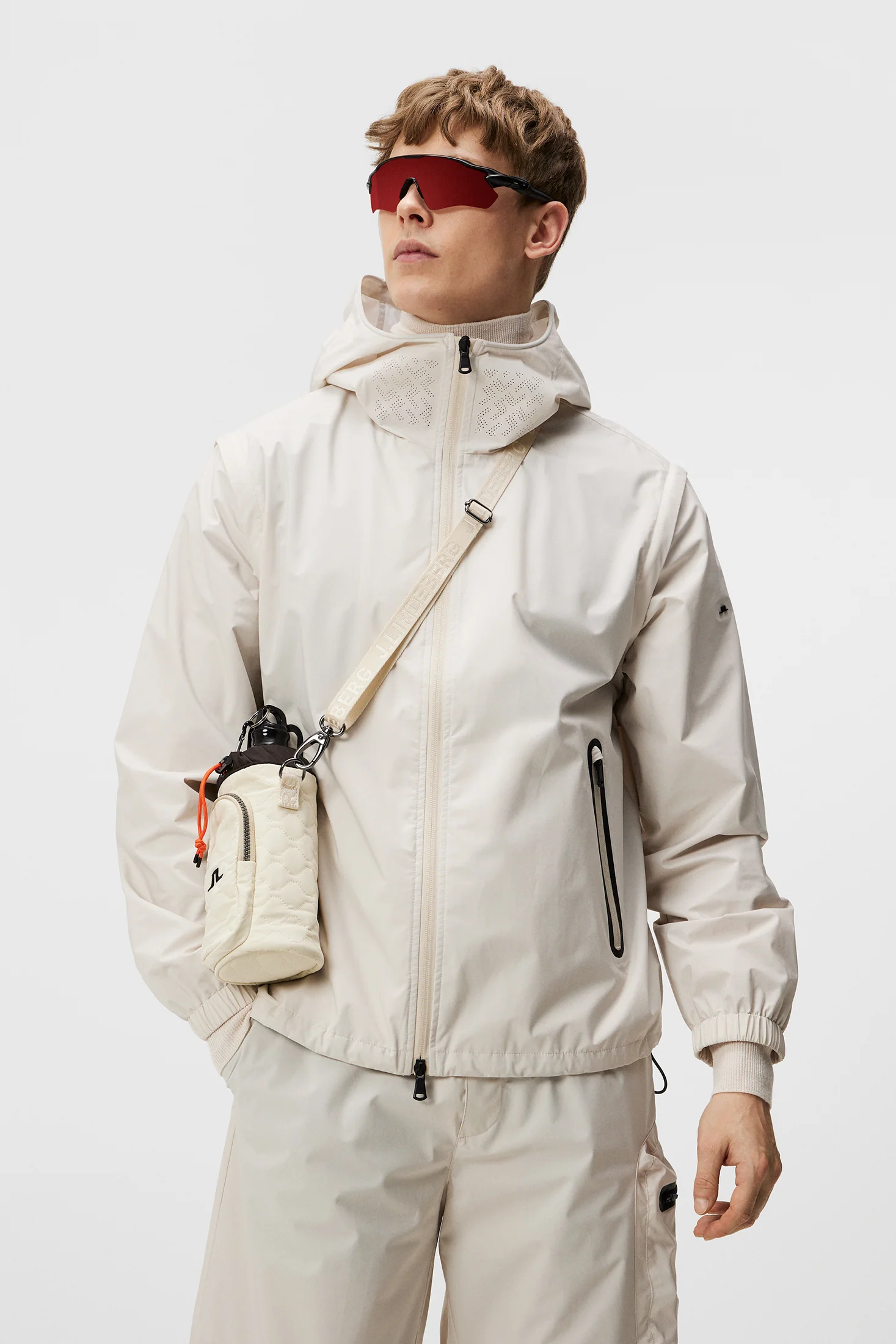 Allen Convertible 3L Jacket / Moonbeam - Image 2