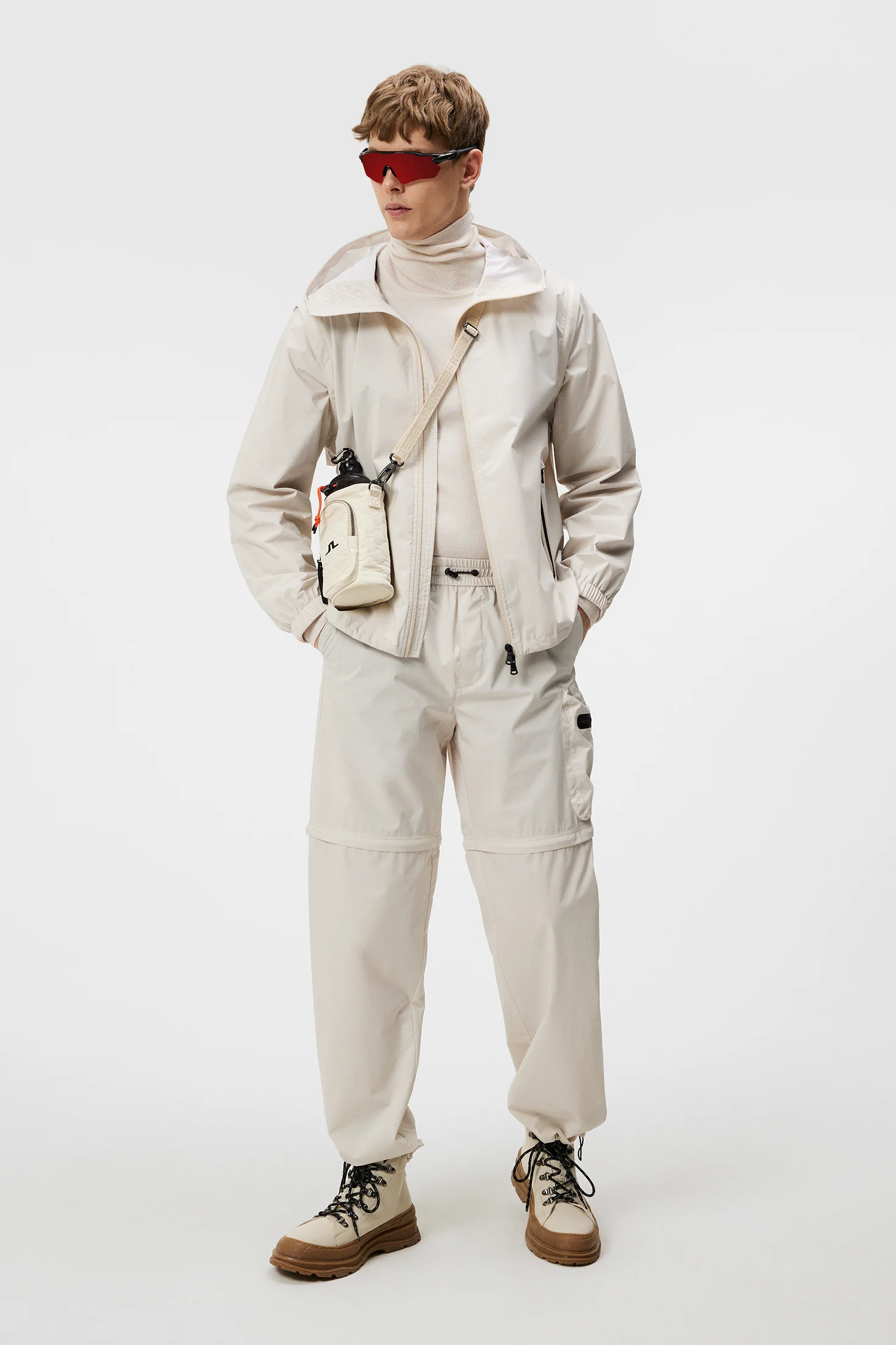 Allen Convertible 3L Jacket / Moonbeam - Image 4